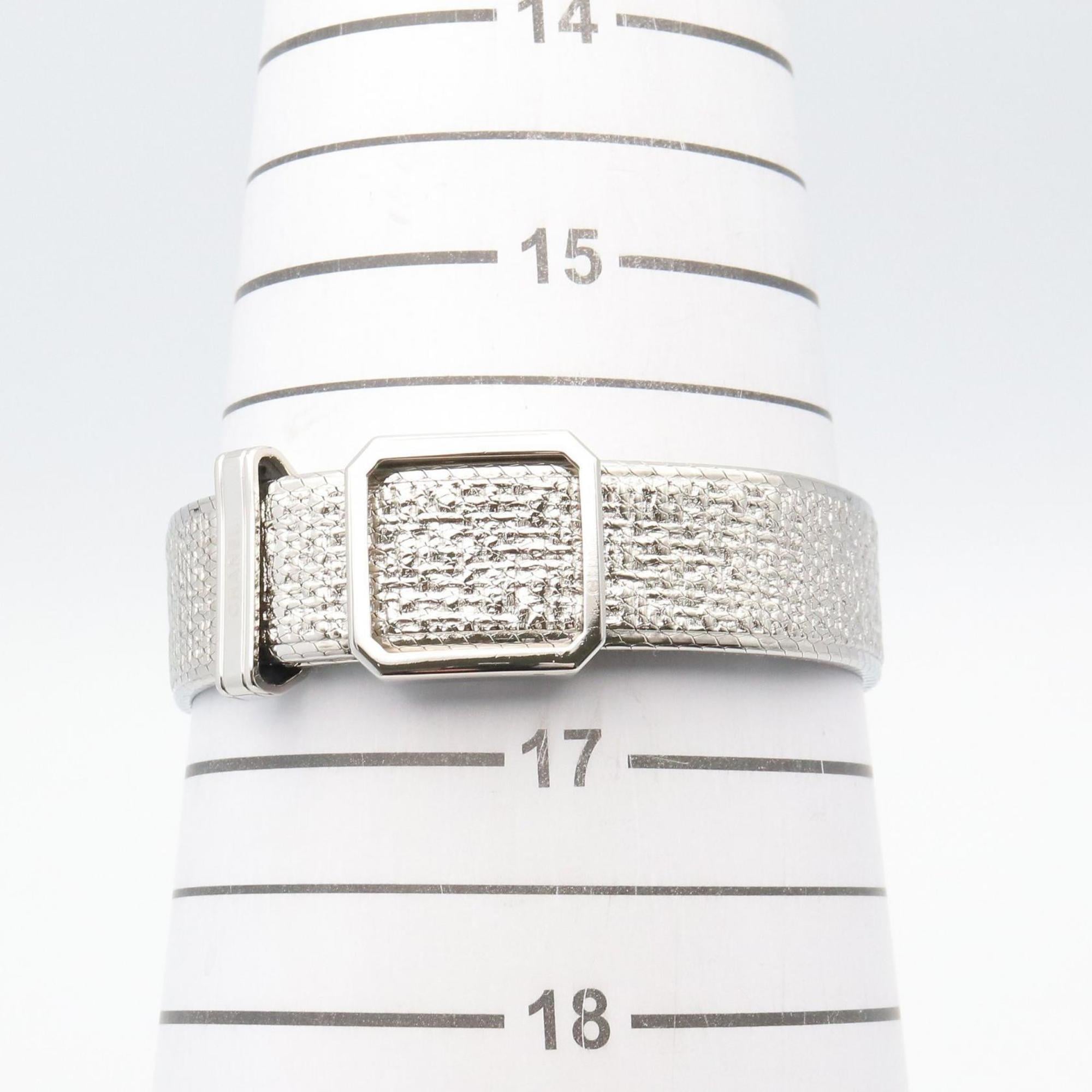 CHANEL Boyfriend Tweed-horloge, roestvrij staal, dames, zwart, H4878