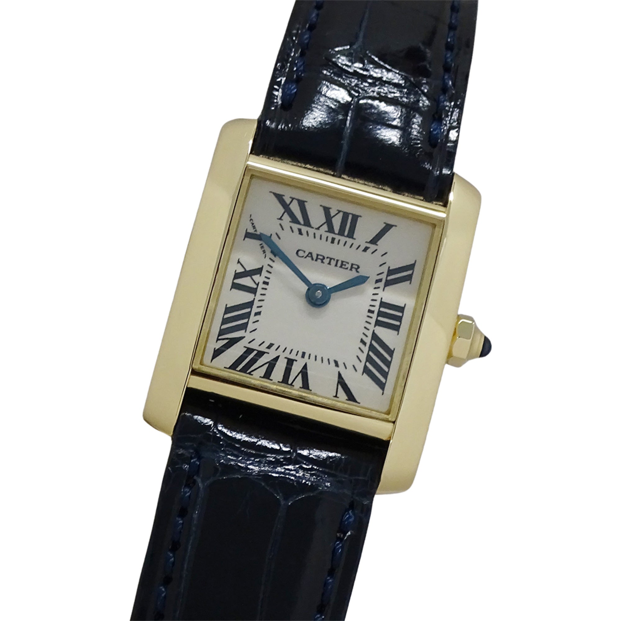 Cartier Tank Française SM W20056D6 Ivory Dial 20mm Watch