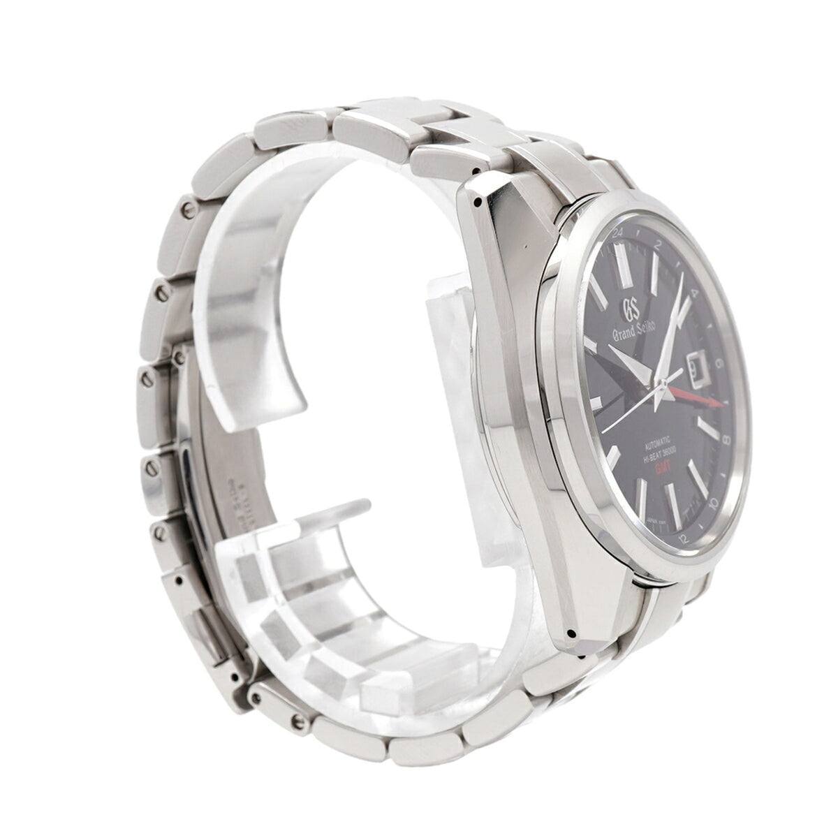 Grand Seiko Grand GMT SBGJ2031/9S86-00A0 Schwarz Zifferblatt 40mm Uhr