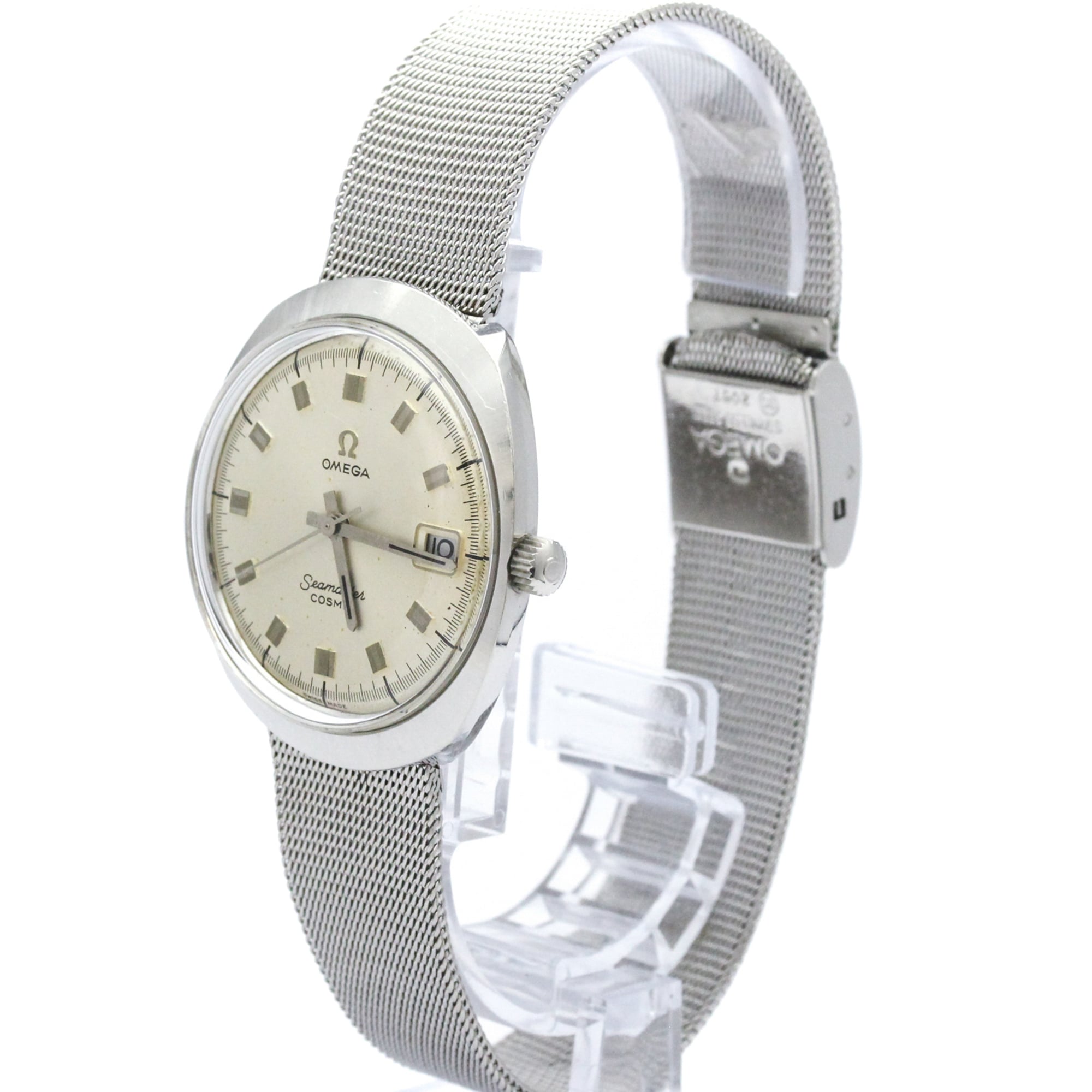 Omega Seamaster 136022 Silver Dial 35mm Watch