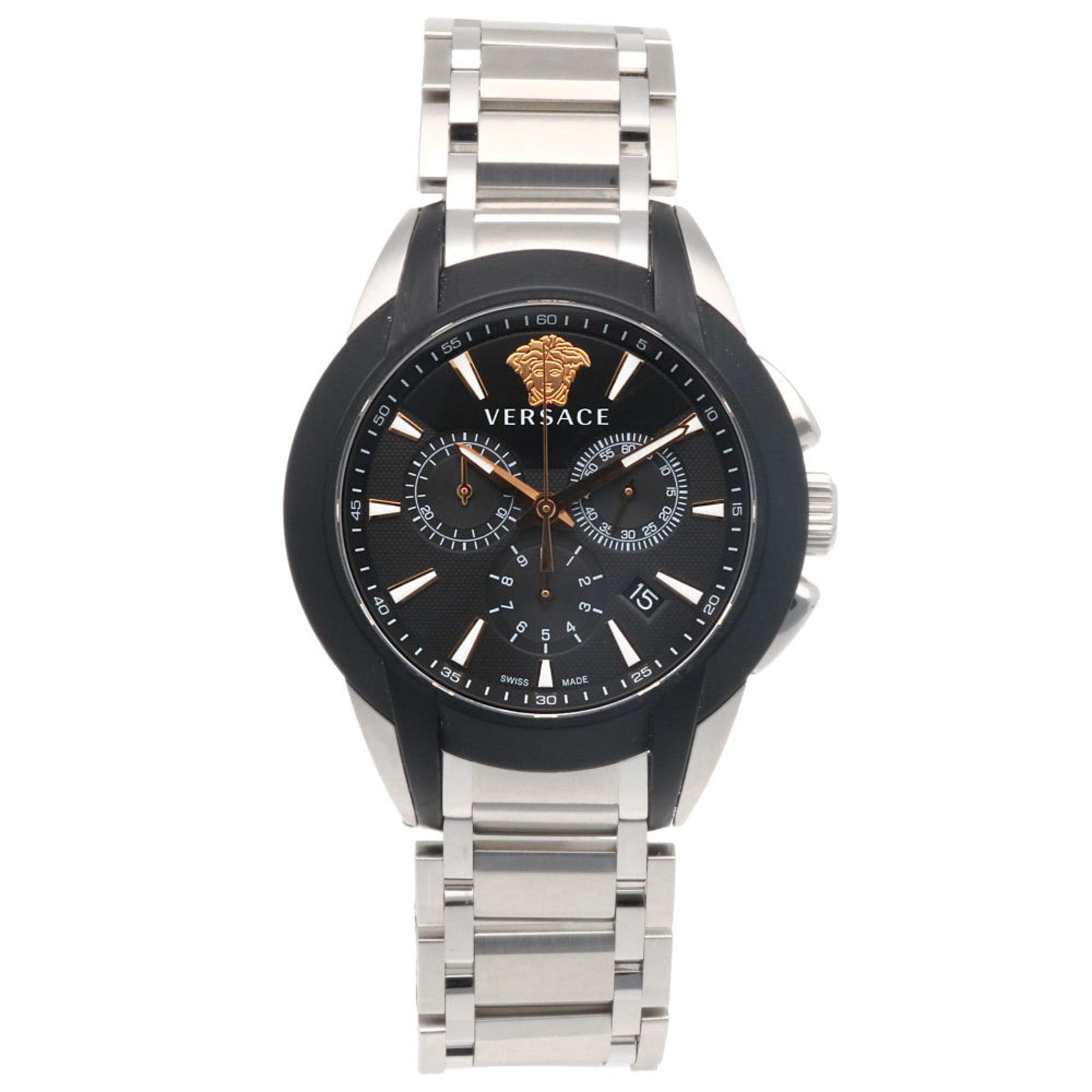 Versace Men's Stainless Steel VEM8 Quartz Chronograph Watch