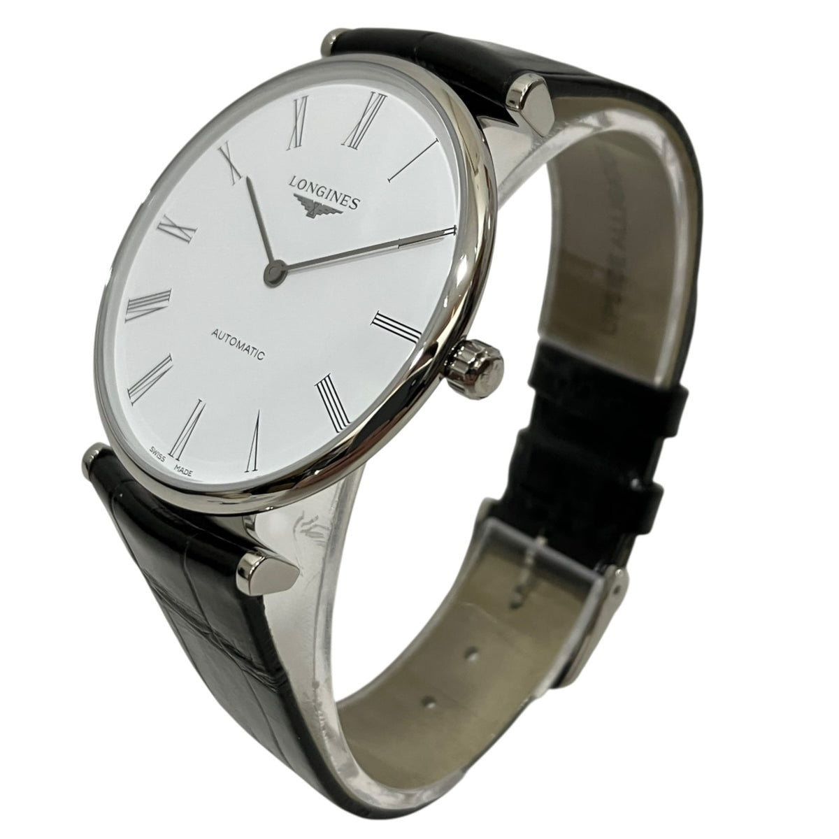 Montre Longines La Grande Classique de L4.918.4.11.2 Blanc, cadran de 36 mm
