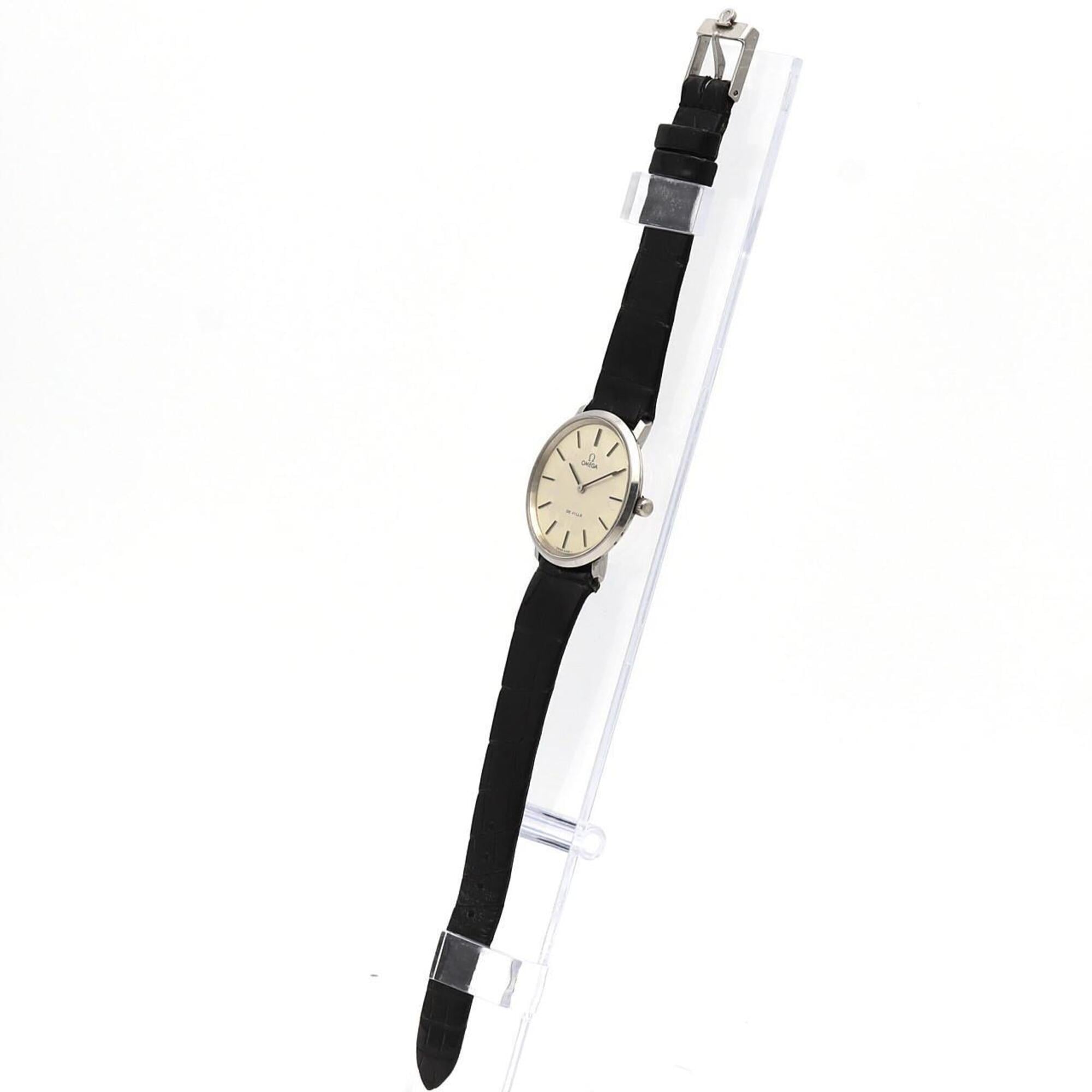 Omega De Ville GZl1j1pg Silver Dial 33mm Watch