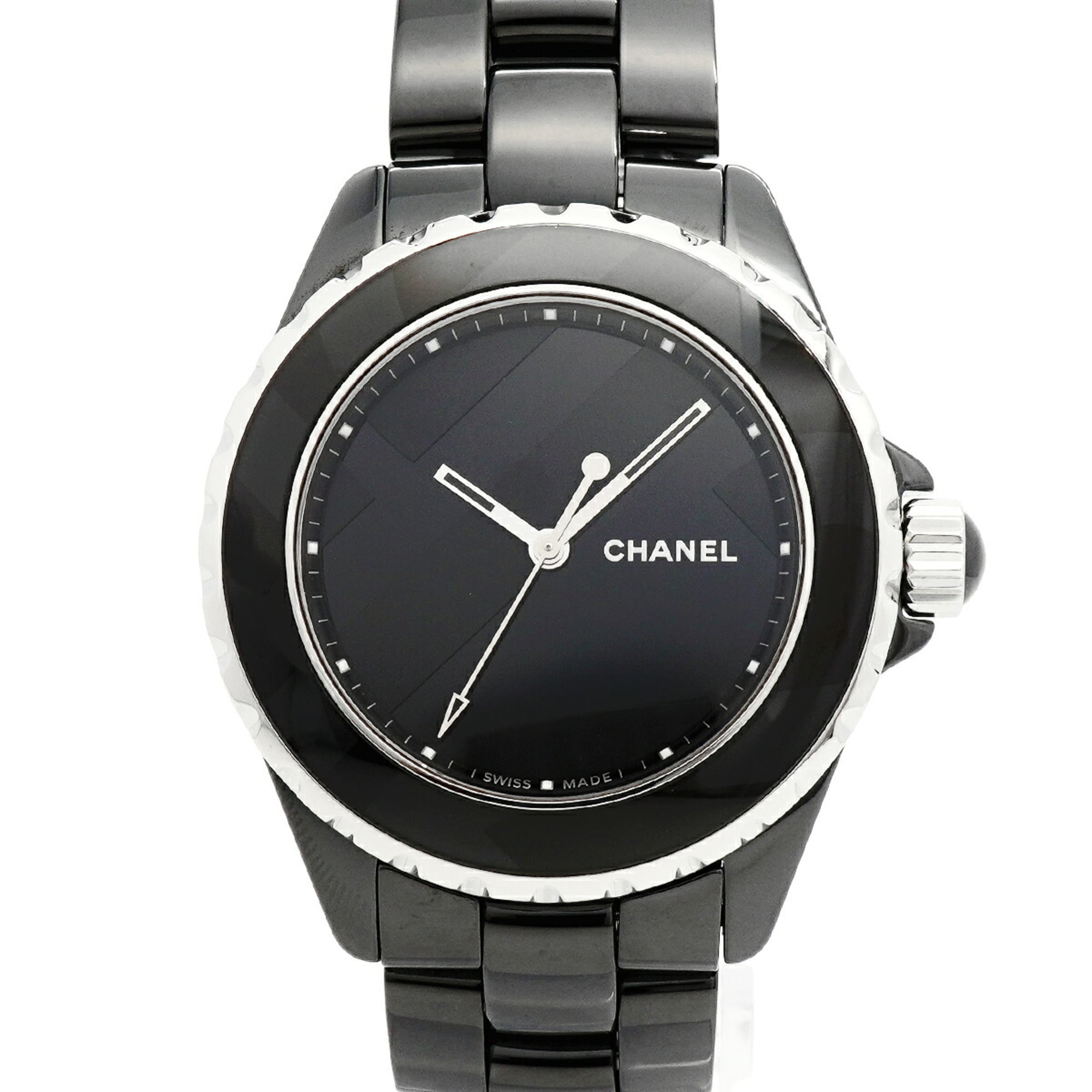 Chanel J12 Untitled H5581 Black Dial 38mm Watch
