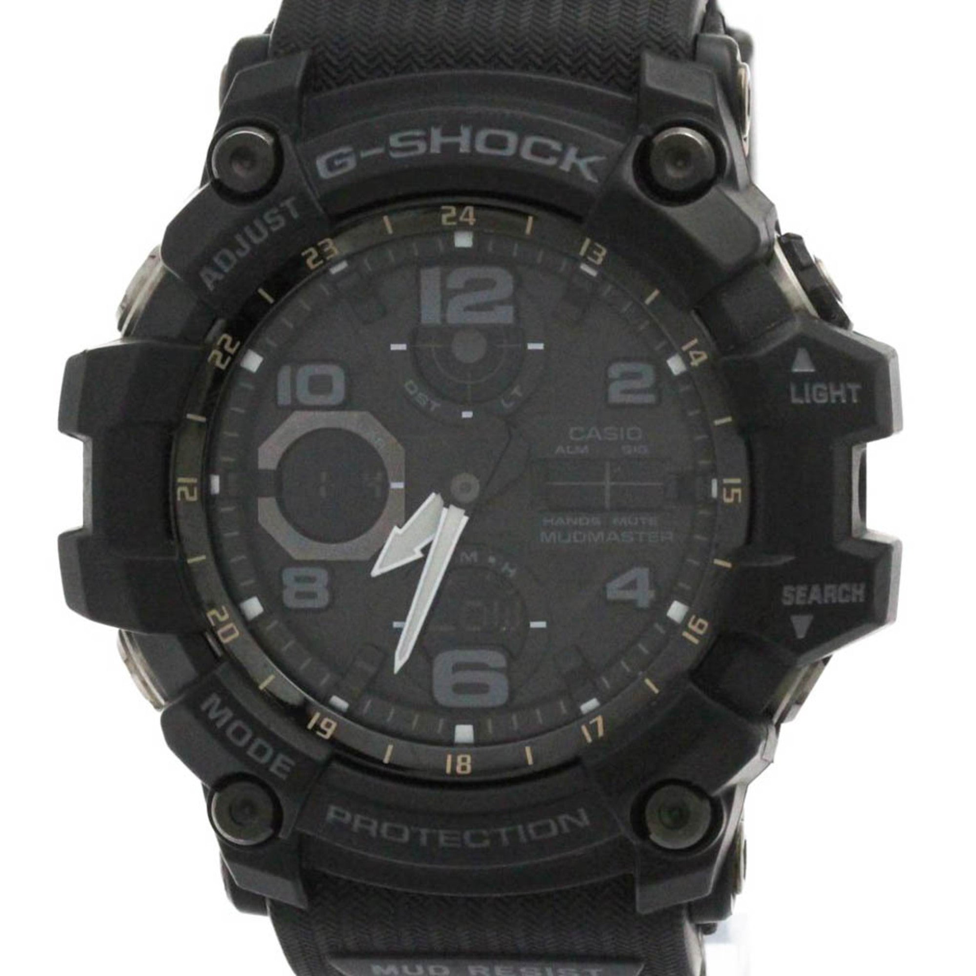 CASIO G-SHOCK Mudmaster Radio Wave Control Solar Steel Watch GWG-100-1AJF