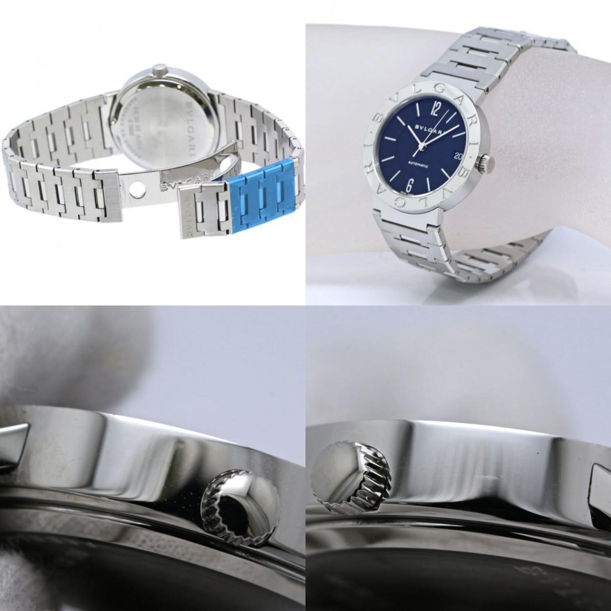 BVLGARI Bulgari BB33SSDAUTO BB33SSAUTO Montre Pour Hommes en acier inoxydable /40428