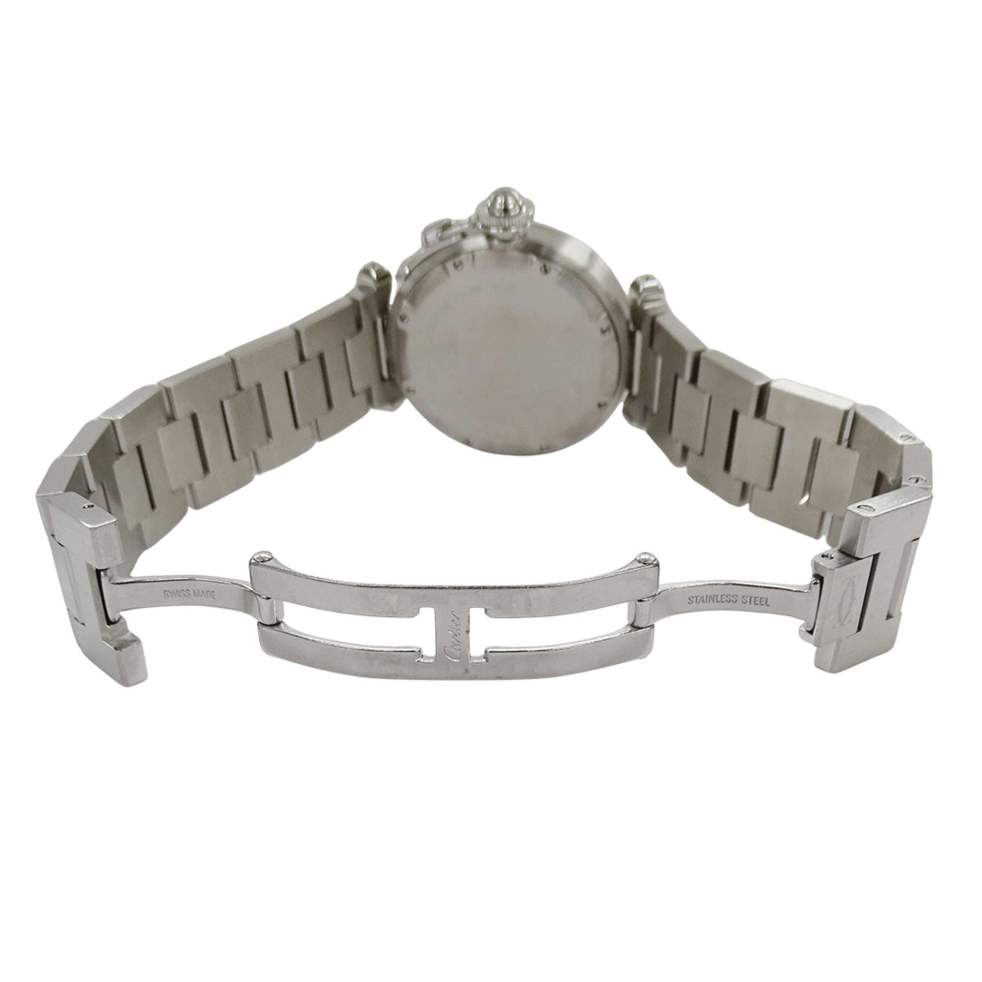 Cartier Pasha W31074M7 White Dial 35mm Watch