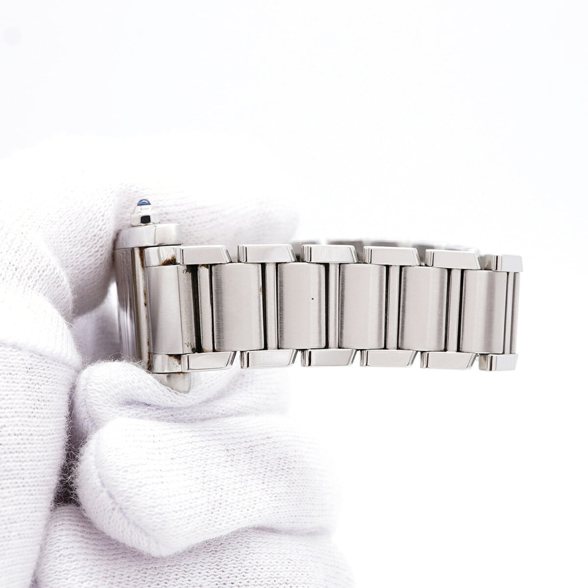 Montre Cartier Tank Française SM W51008Q3 Ivoire Cadran 20 mm