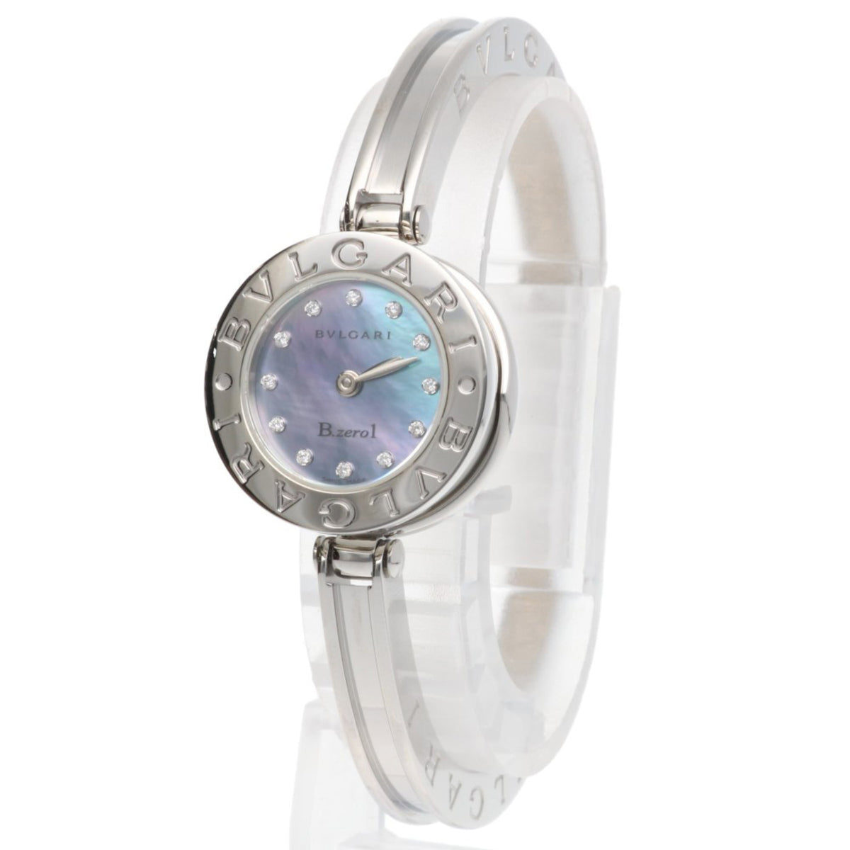 Bvlgari B.zero1 BZ22S Blaues Zifferblatt 22 mm Uhr