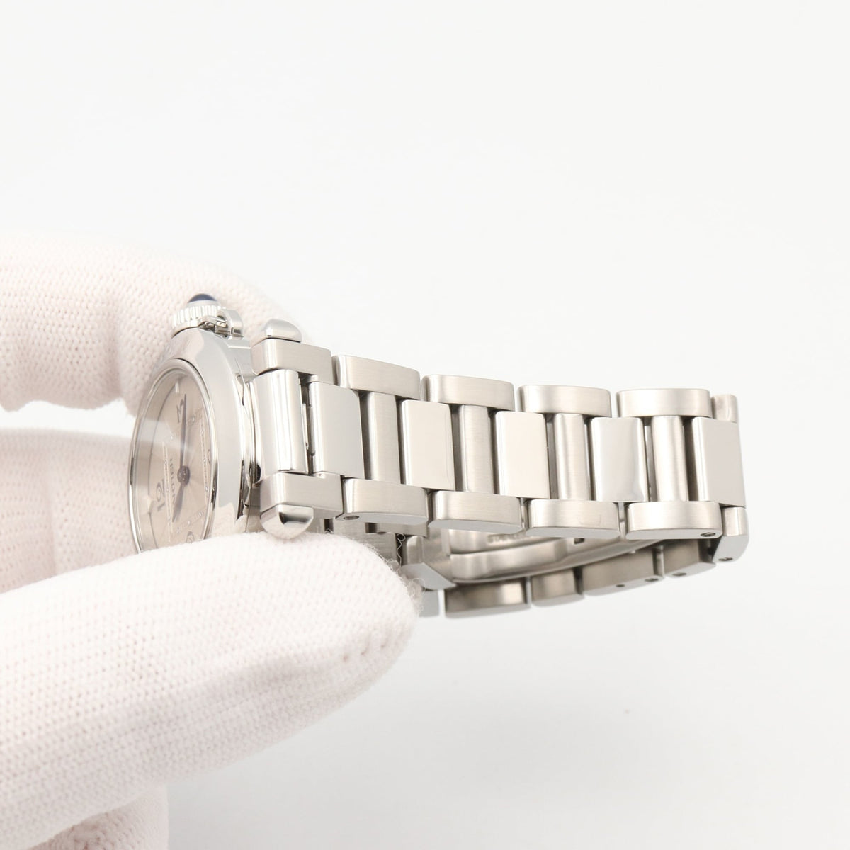 Cartier Pasha de WSPA0021 Silver Dial 30mm Watch