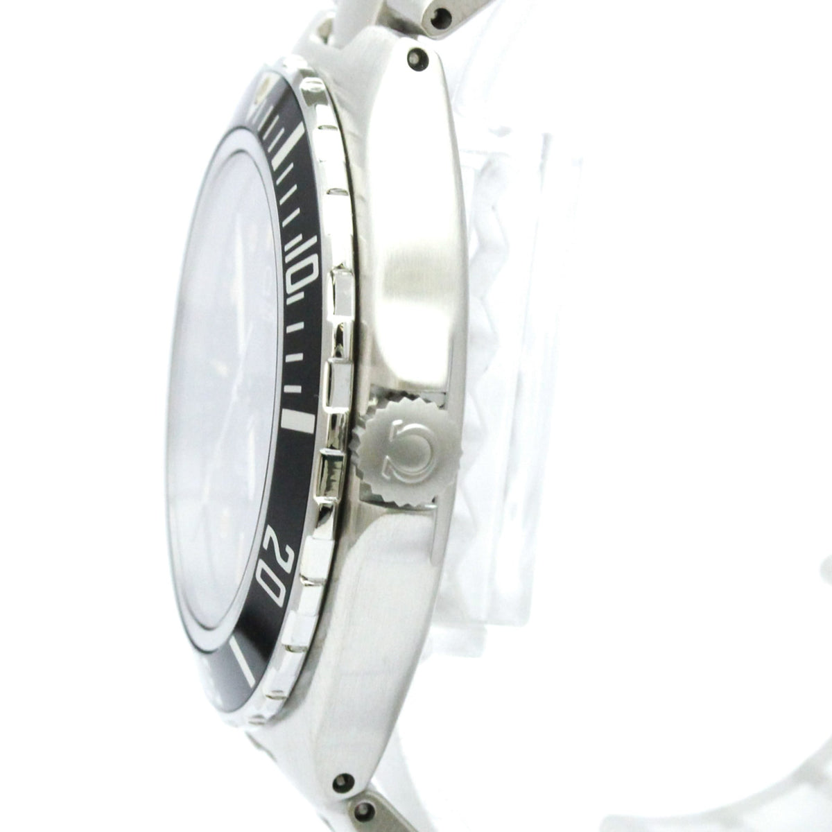 Omega Seamaster 396.1062 horloge met zwarte wijzerplaat, 36 mm