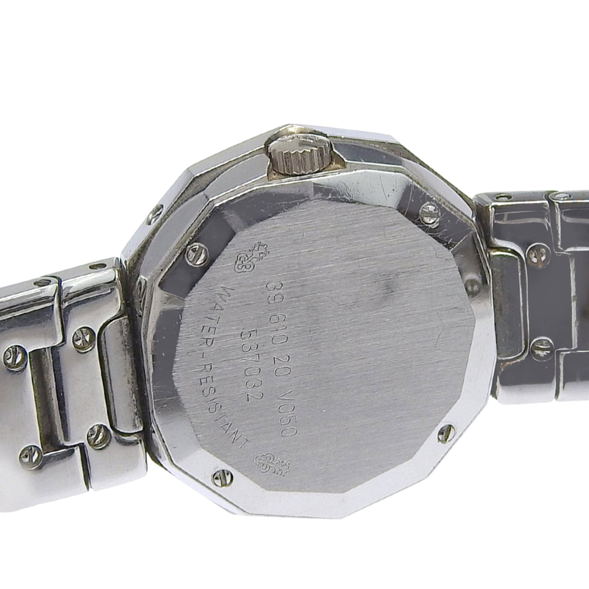 Corum Admirals Cup-horloge 39.610.20 V050 roestvrij staal, zilverkleurig, quartz, analoog, ivoorkleurige wijzerplaat, damesmodel