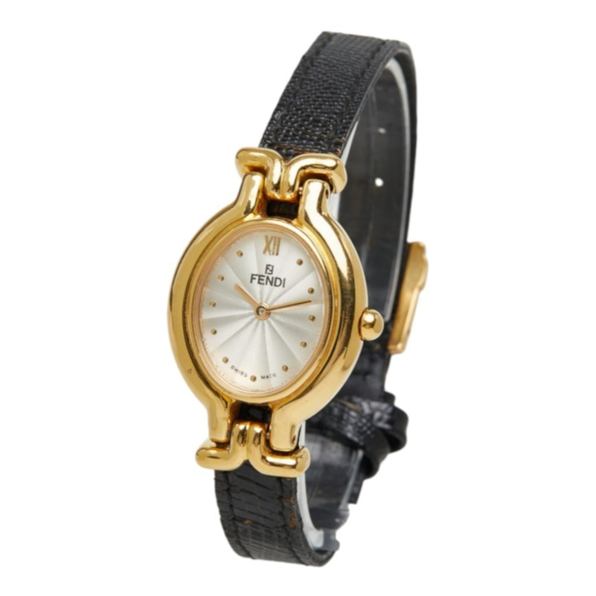 Montre Fendi Chameleon à bracelet interchangeable, 5 couleurs, cadran 640L, 24 mm