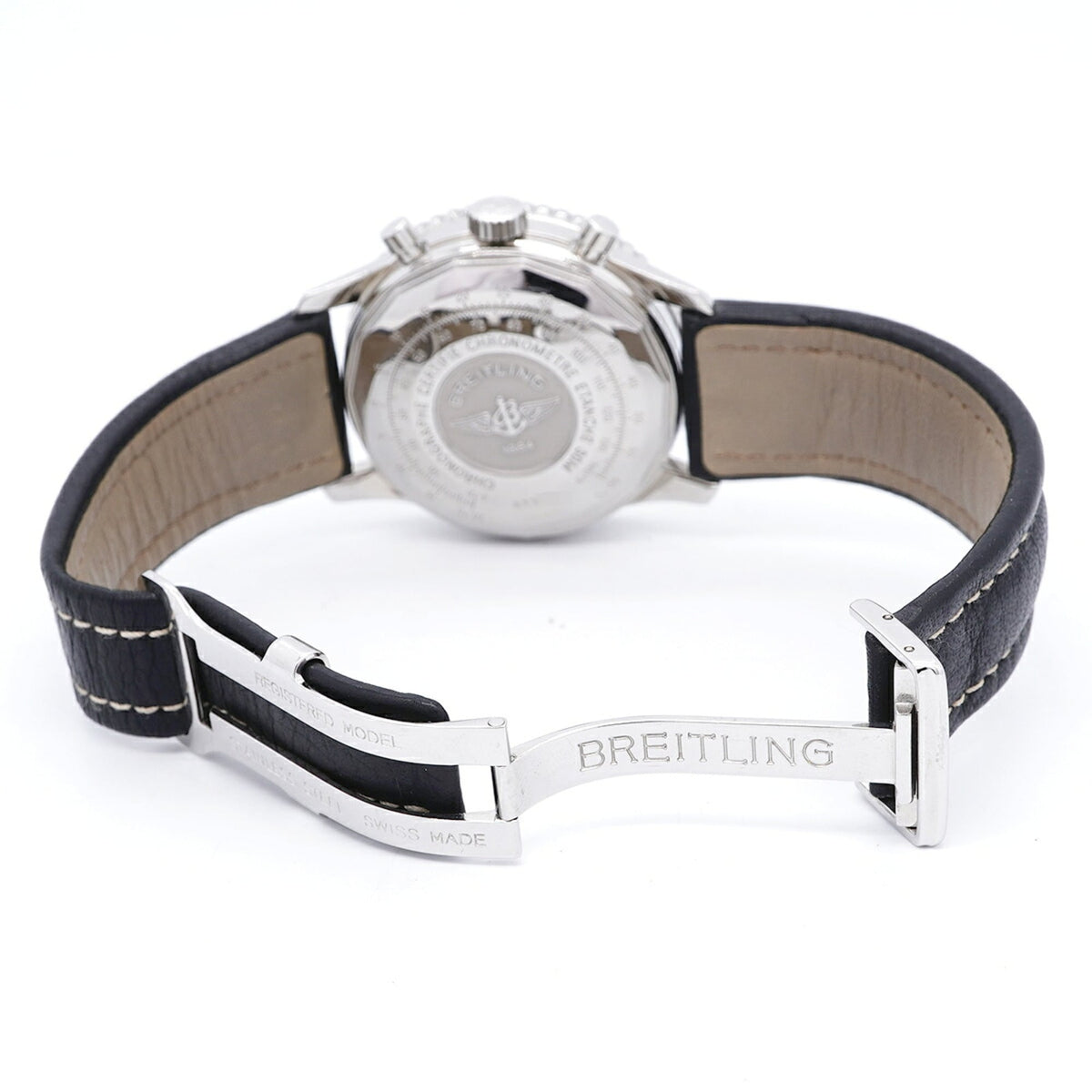 Breitling Old Navitimer A13322 horloge met zwarte wijzerplaat, 41 mm
