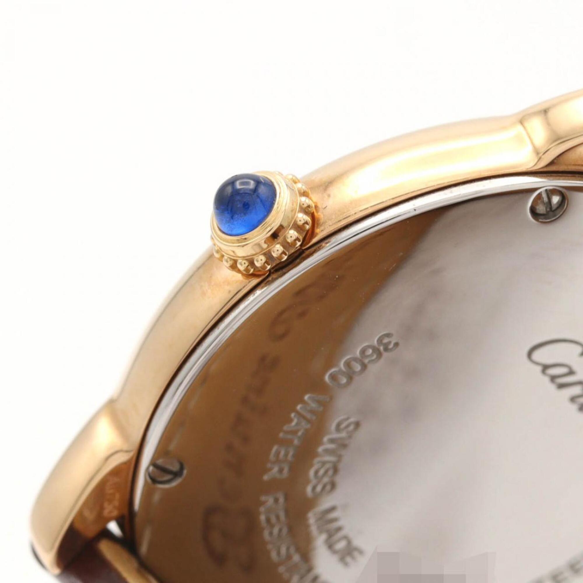 Montre Cartier Ronde Solo W6701007, cadran argenté, 29 mm