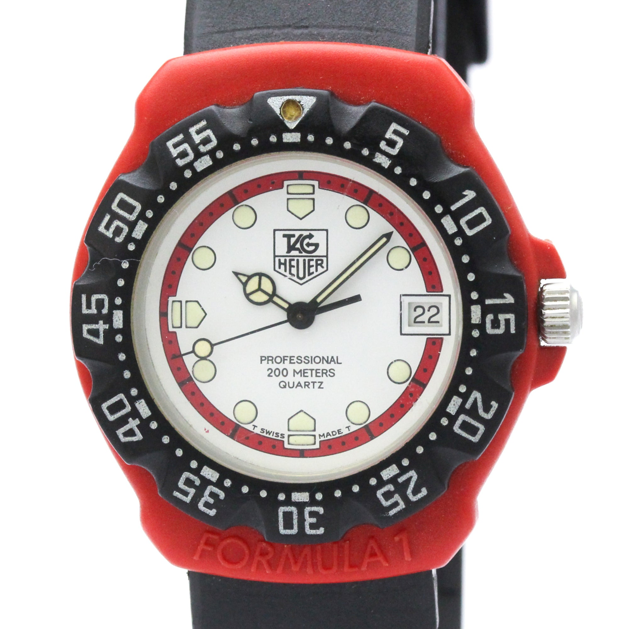 TAG HEUER Formula 1 Plastic Stainless Steel Quartz Mid Size 385.513