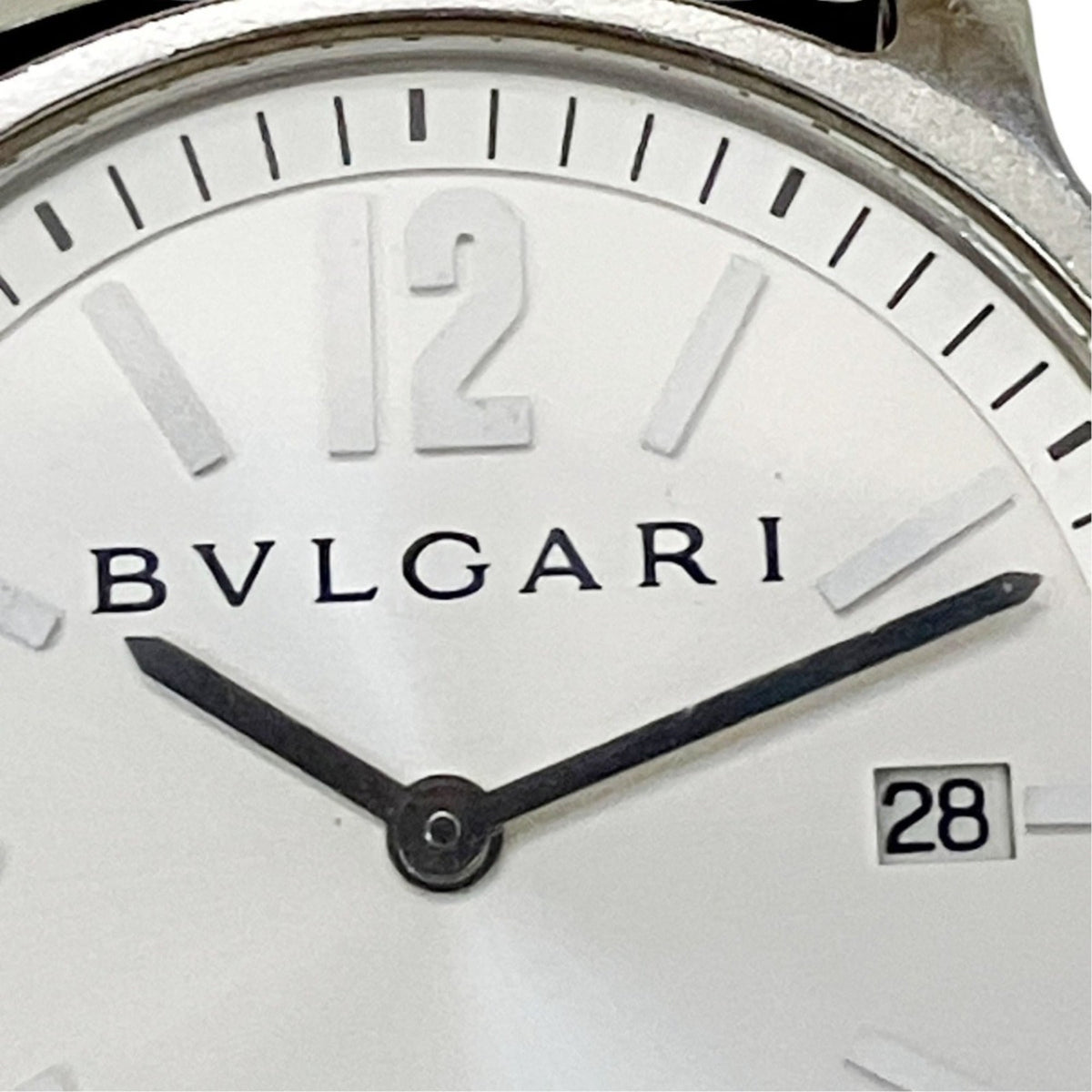 Bvlgari Bulgari BVLGARI Solo Tempo ST35S Silber Zifferblatt 35 mm Uhr