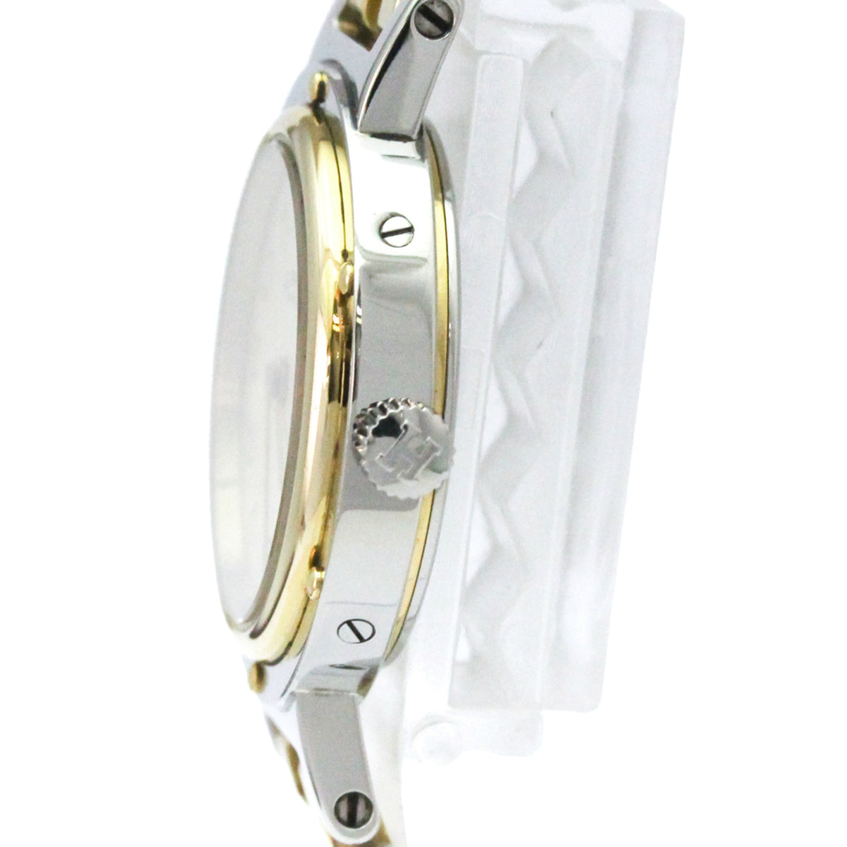 Hermes Clipper CL6.720 horloge met ivoorkleurige wijzerplaat, 24 mm