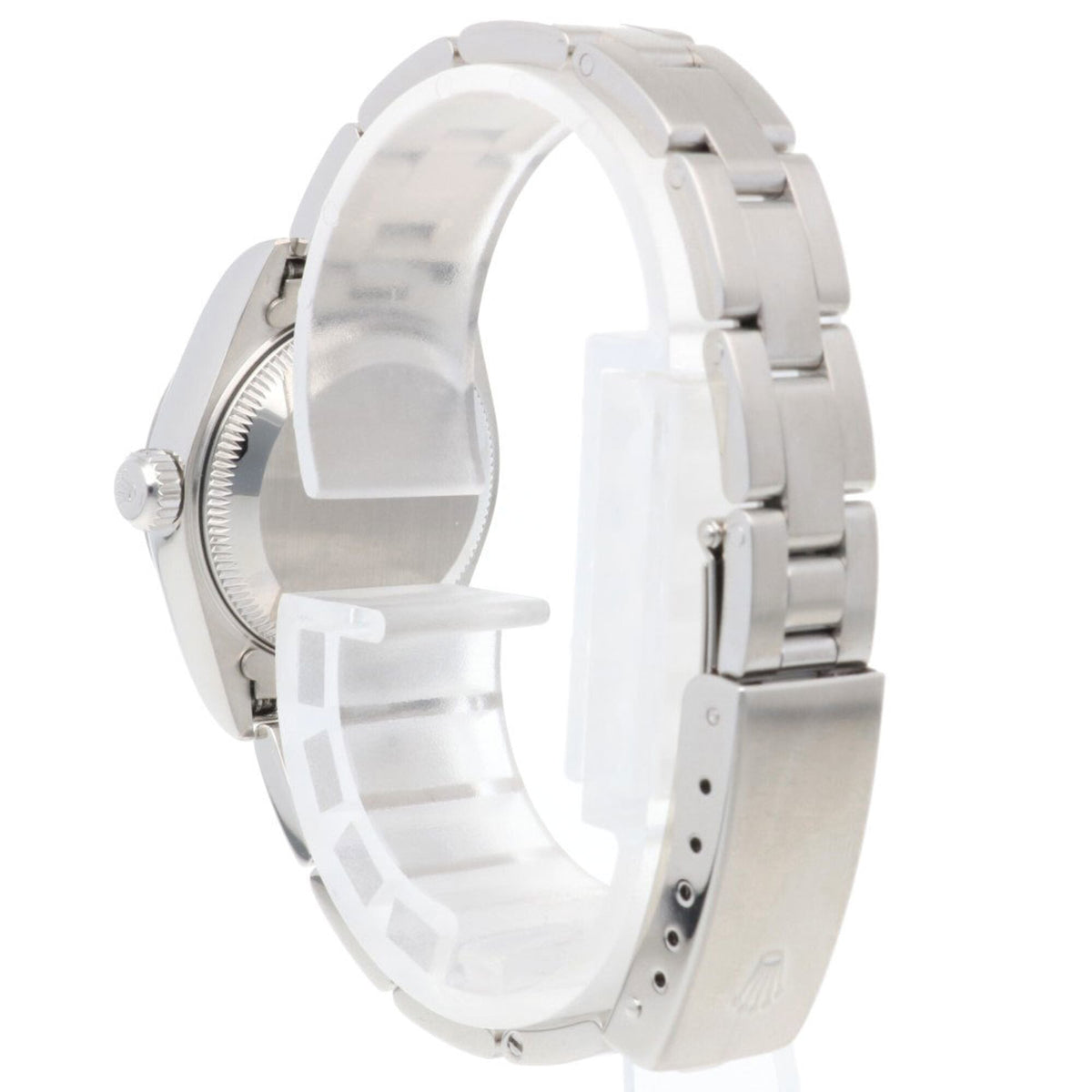 Rolex Datum Oyster Perpetual 79160 Weiß Zifferblatt 26 mm Uhr