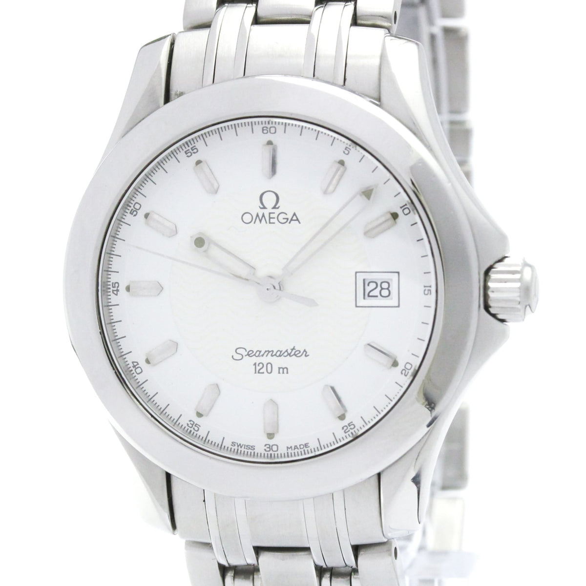 Omega Seamaster 2511.21 Weiß Zifferblatt 36 mm Uhr