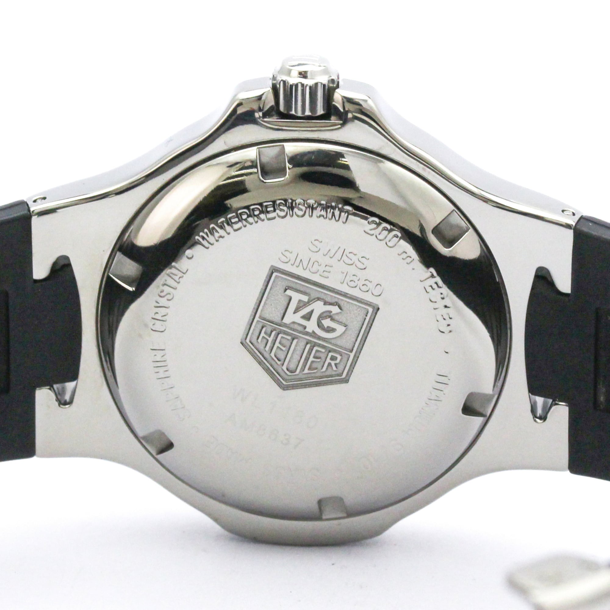TAG HEUER Kirium Herrenuhr aus Titan und Kautschuk Quarz WL1180 (Exklusivangebot)