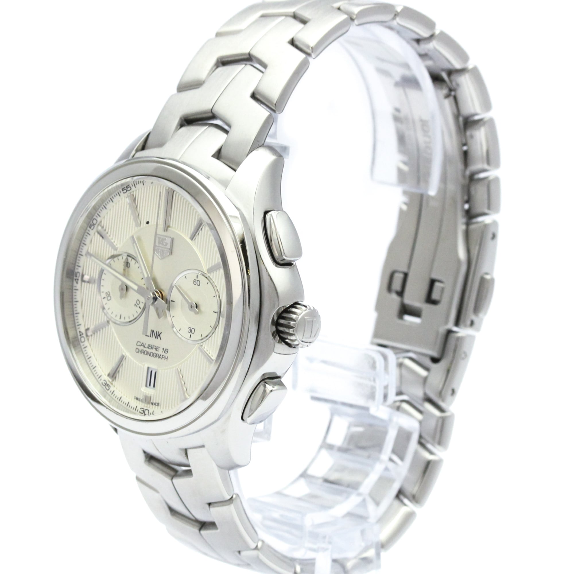 TAG Heuer Link CAT2111 Silver Dial 40mm Watch