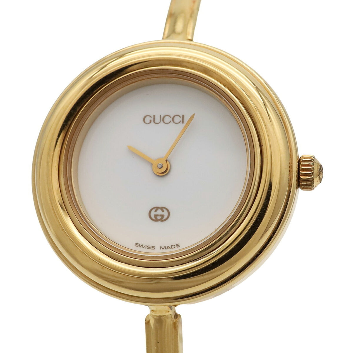 Gucci Change Bezel 11/12 White Dial 26mm Watch
