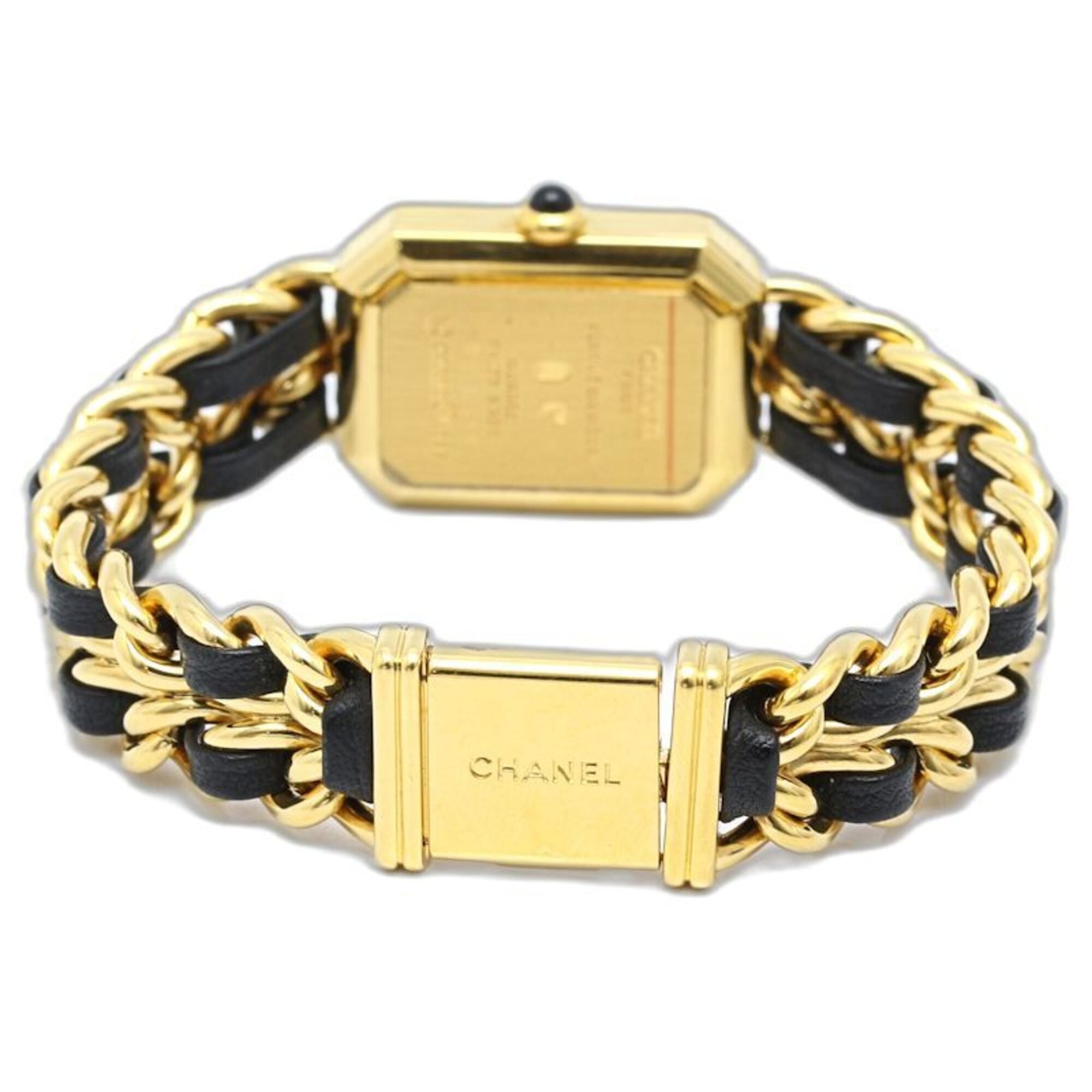 Chanel Premiere H0001 483011002 Black Dial 20mm Watch