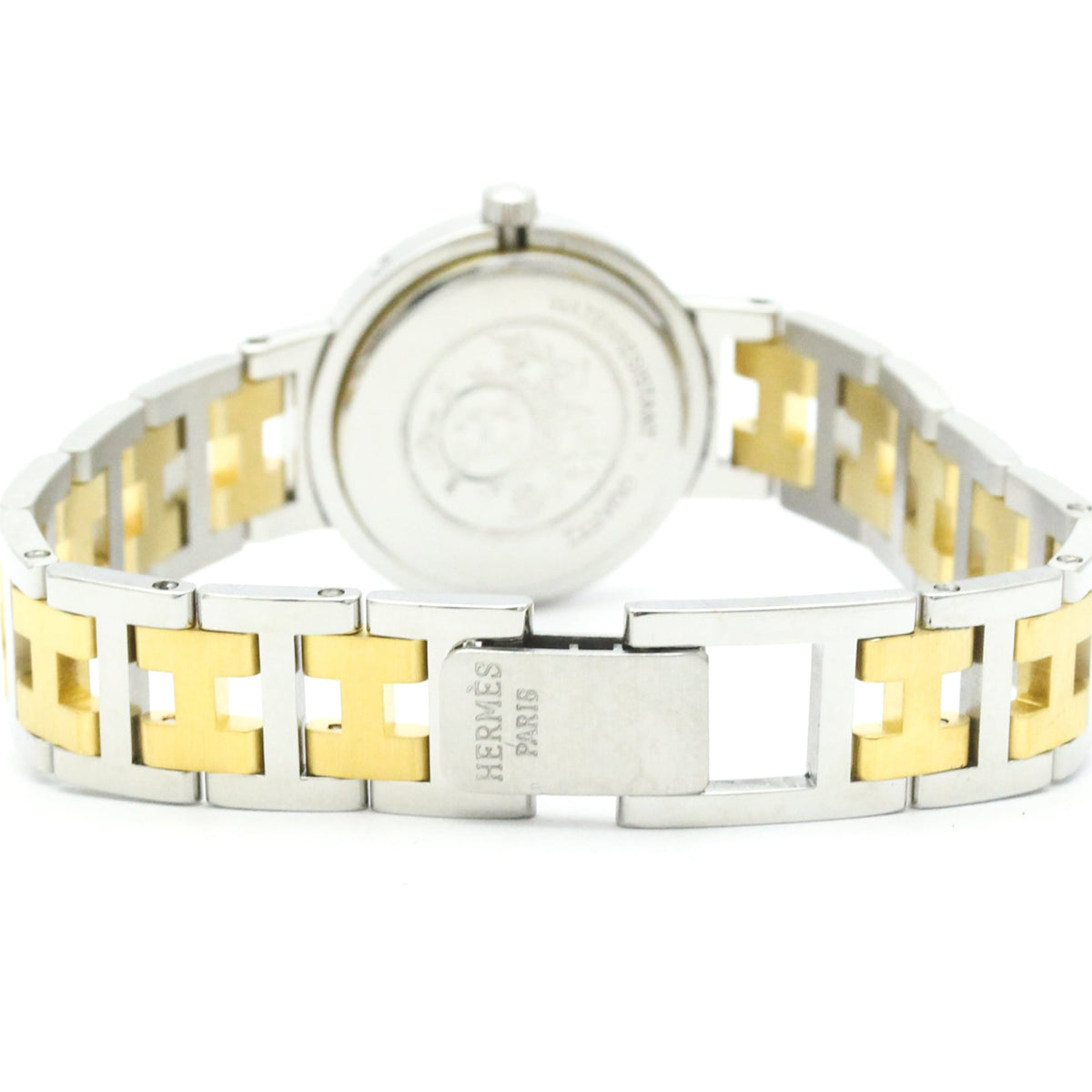 Montre Hermès Clipper Ivoire avec cadran de 24 mm