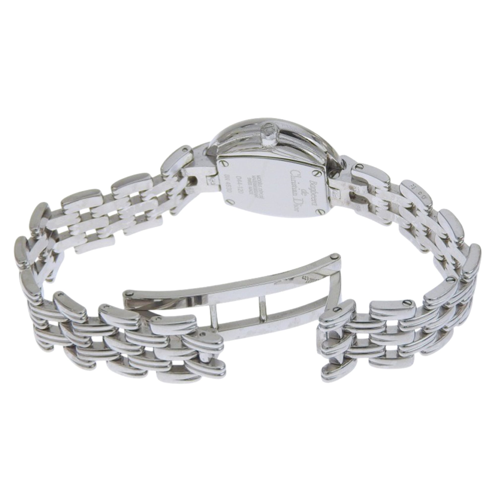 Christian Dior Bakira Watch D44-120 Stainless Steel Silver Quartz Anal