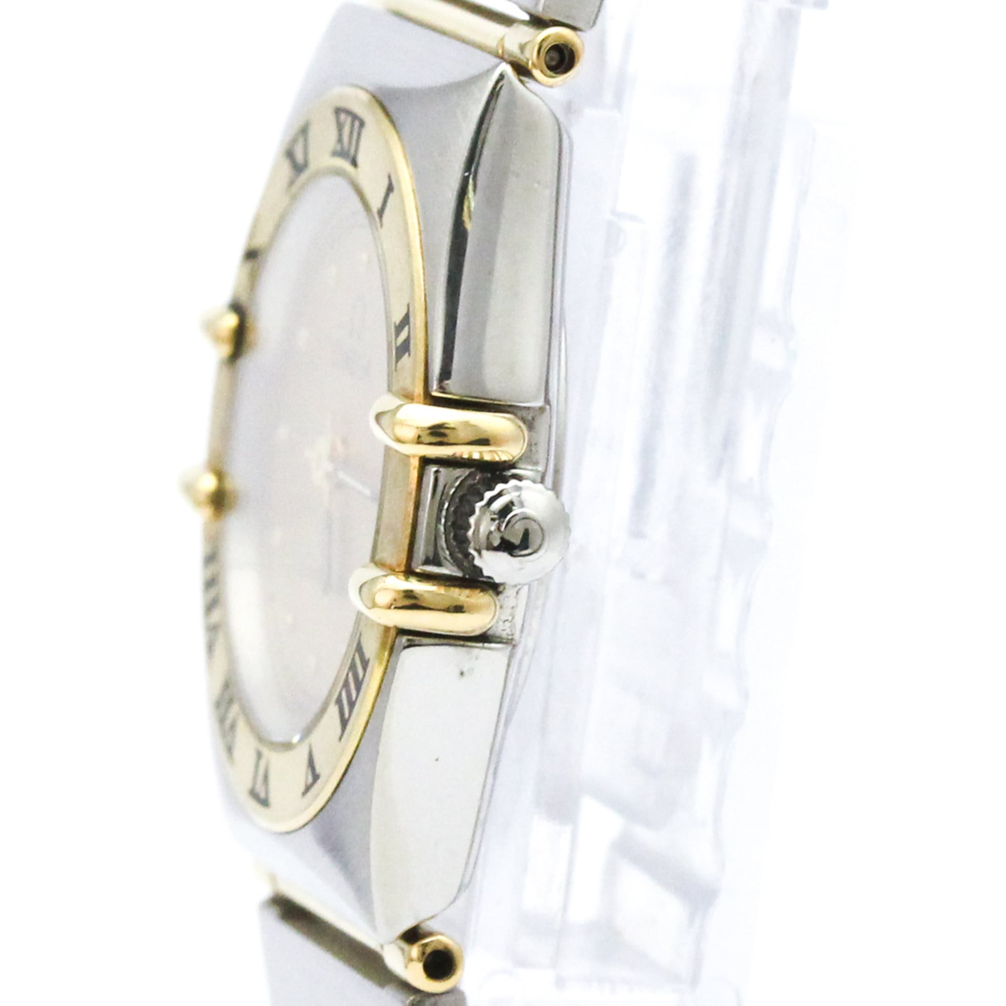 OMEGA Constellation 18K Gold Steel Ladies 795.1080