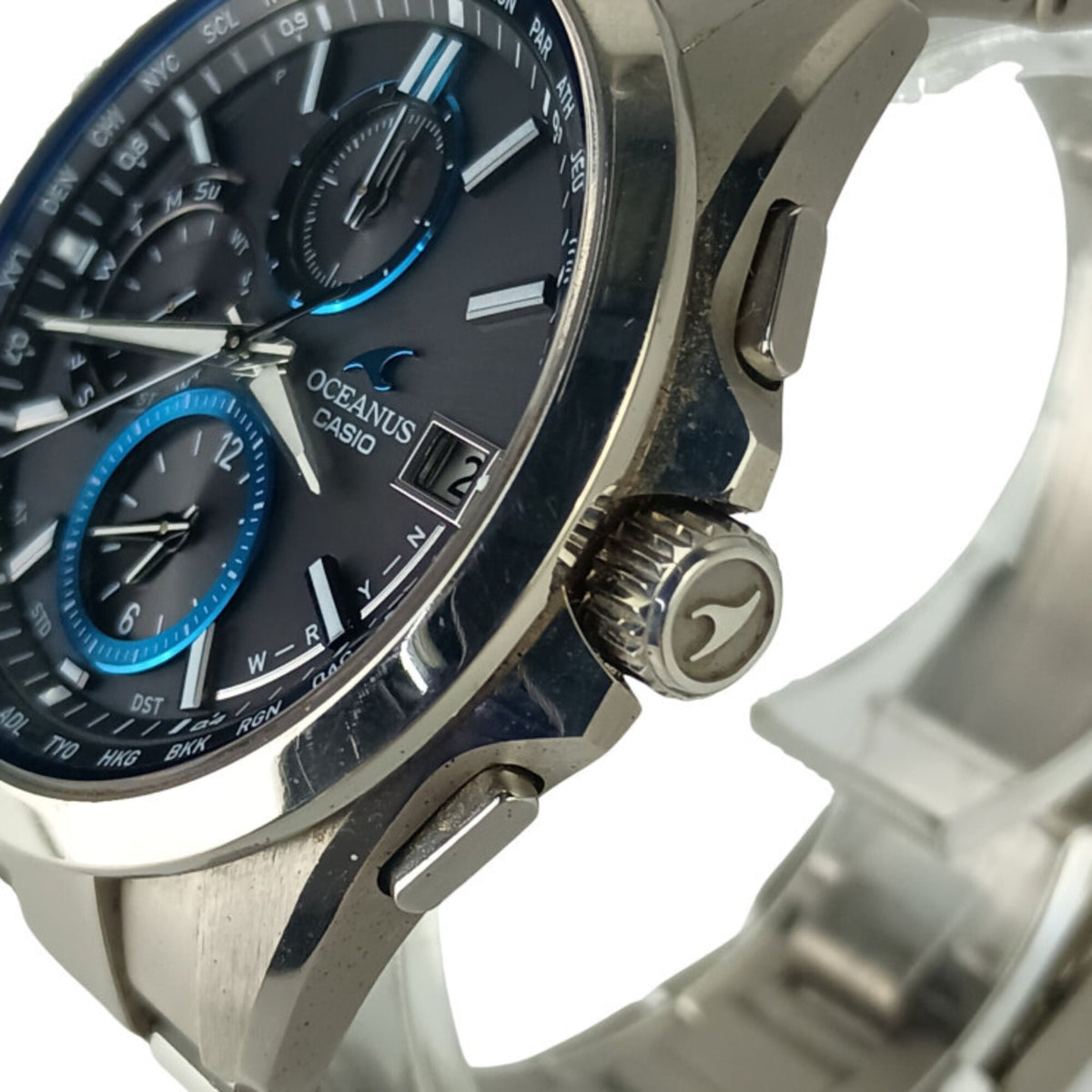 Casio OCEANUS Classic Line OCW-T2600-1AJF Schwarz Zifferblatt 42 mm Uhr