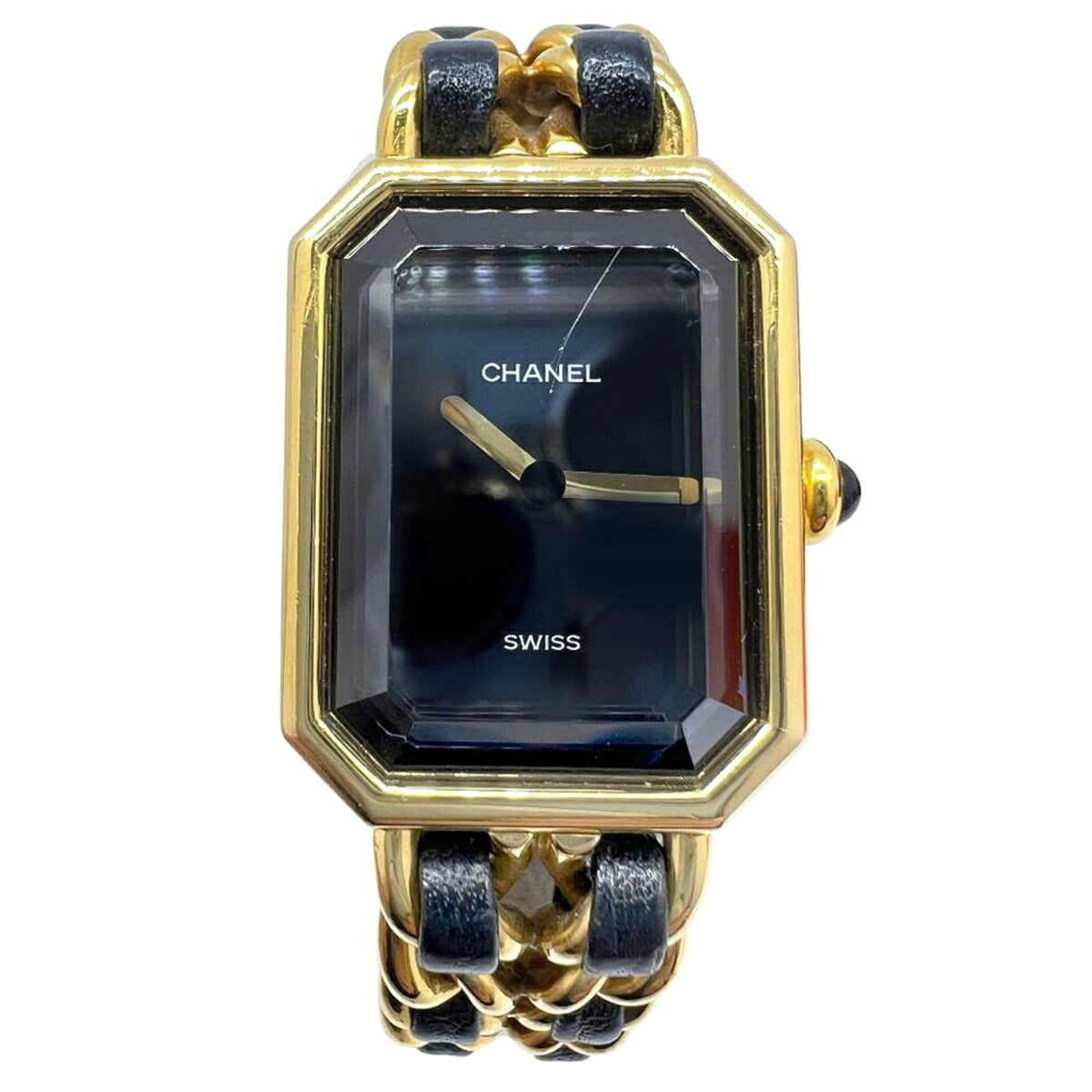Chanel Premiere XS24538 Schwarz Zifferblatt 20 mm Uhr