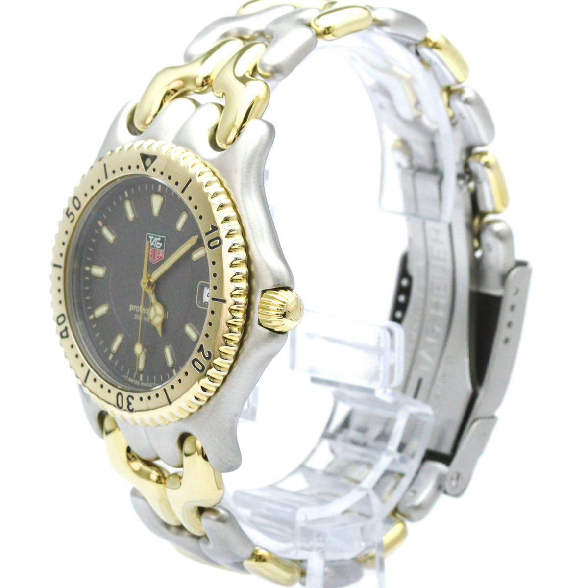 TAG Heuer Sel WG1120 horloge met grijze wijzerplaat, 38 mm