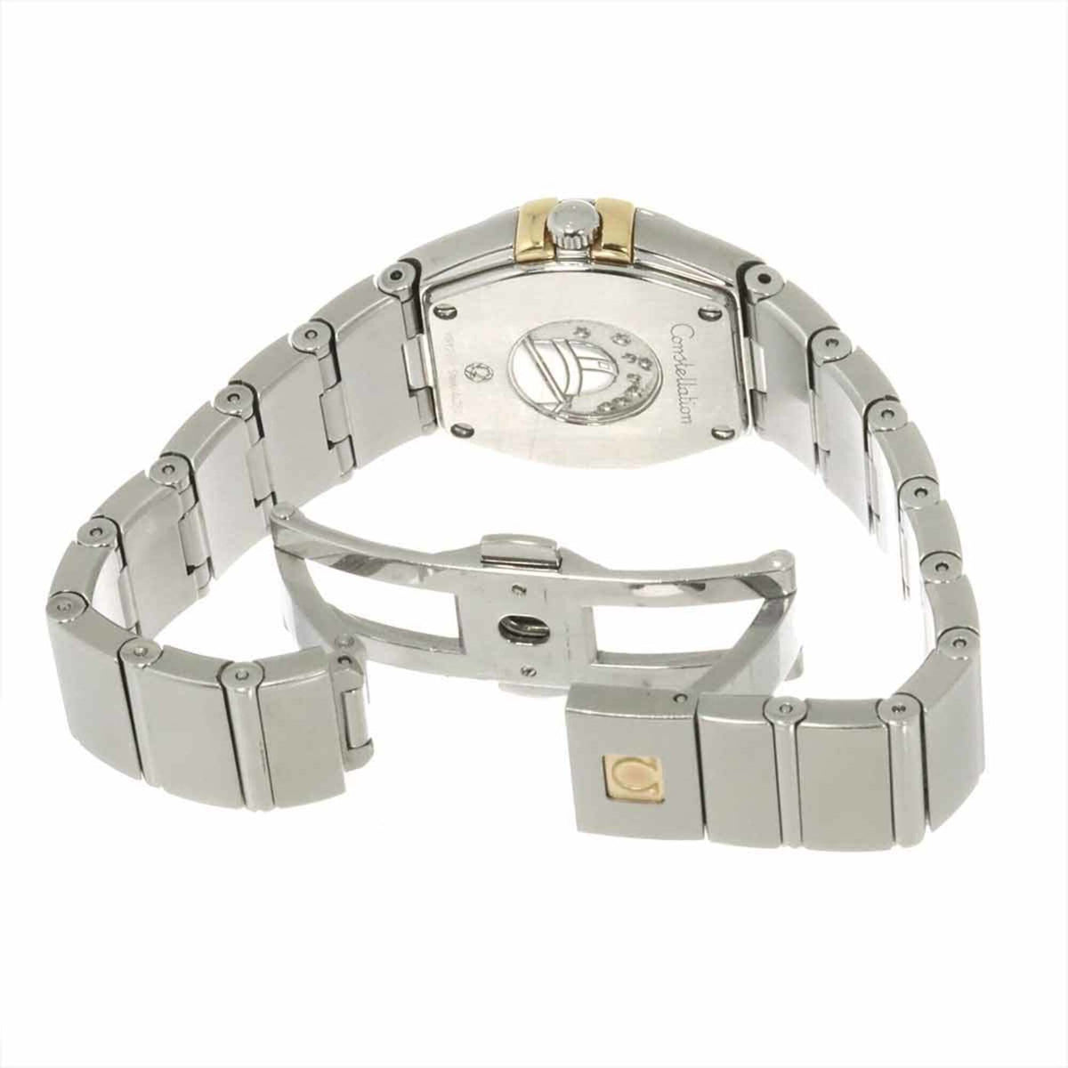 Omega Constellation Brushed 123 20 24 60 55 005 Weiß Gehäuse Zifferblatt 24 mm Uhr