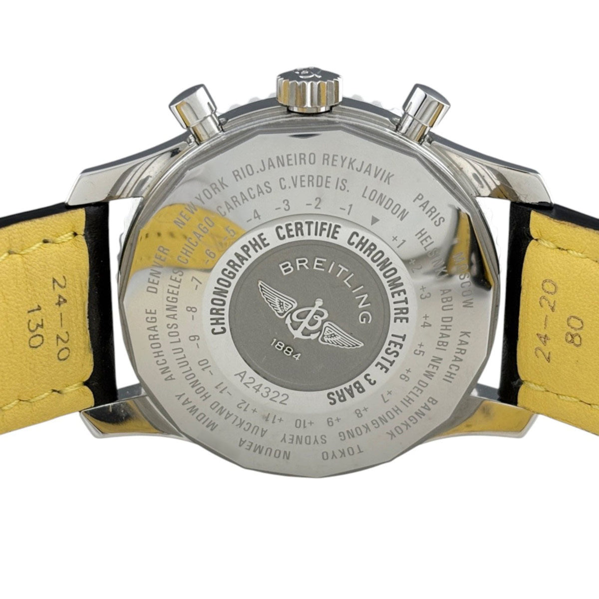 Breitling Navitimer Chronograph A24322 Navy Dial 46mm Watch