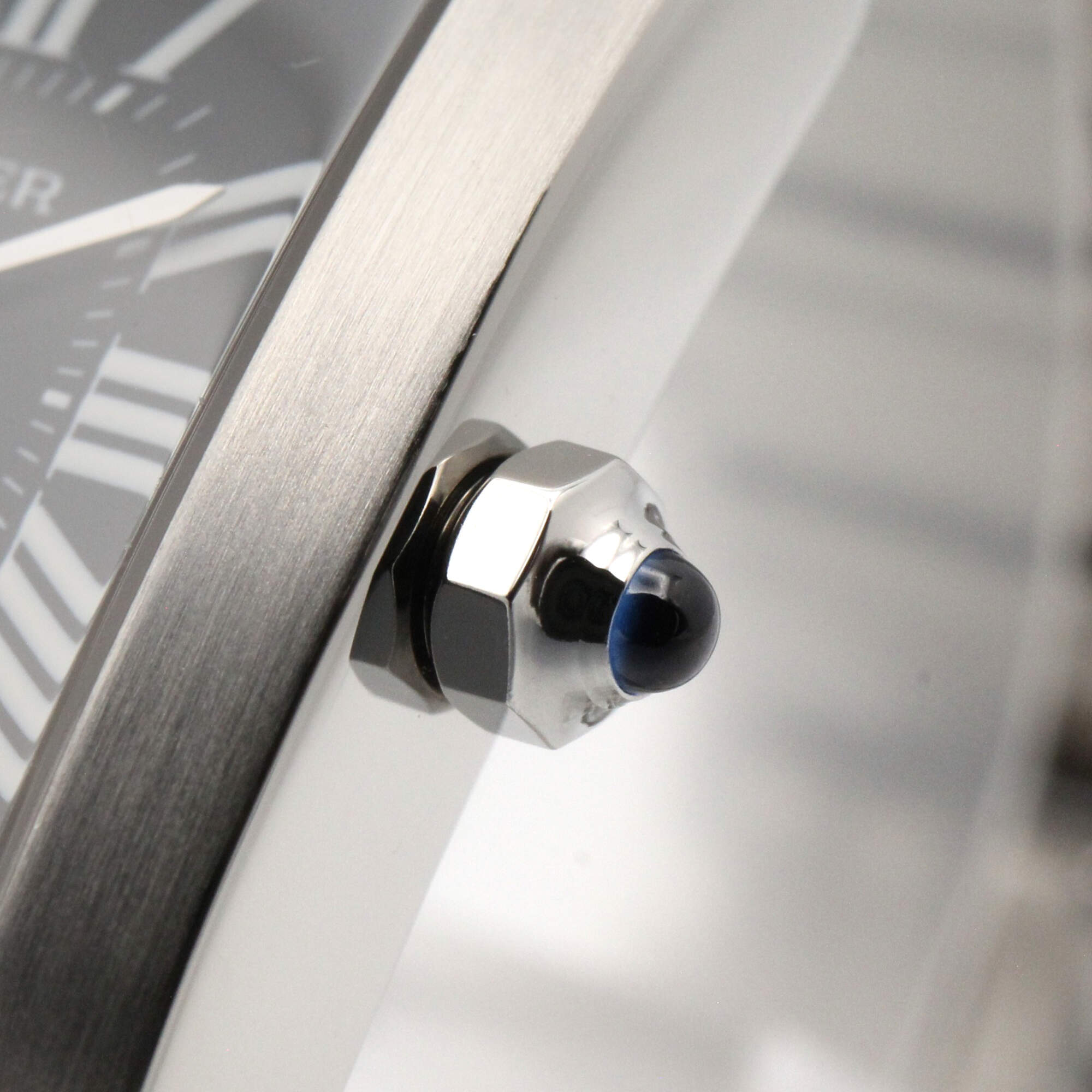 Cartier Tank W51026Q3 Black Dial 20mm Watch