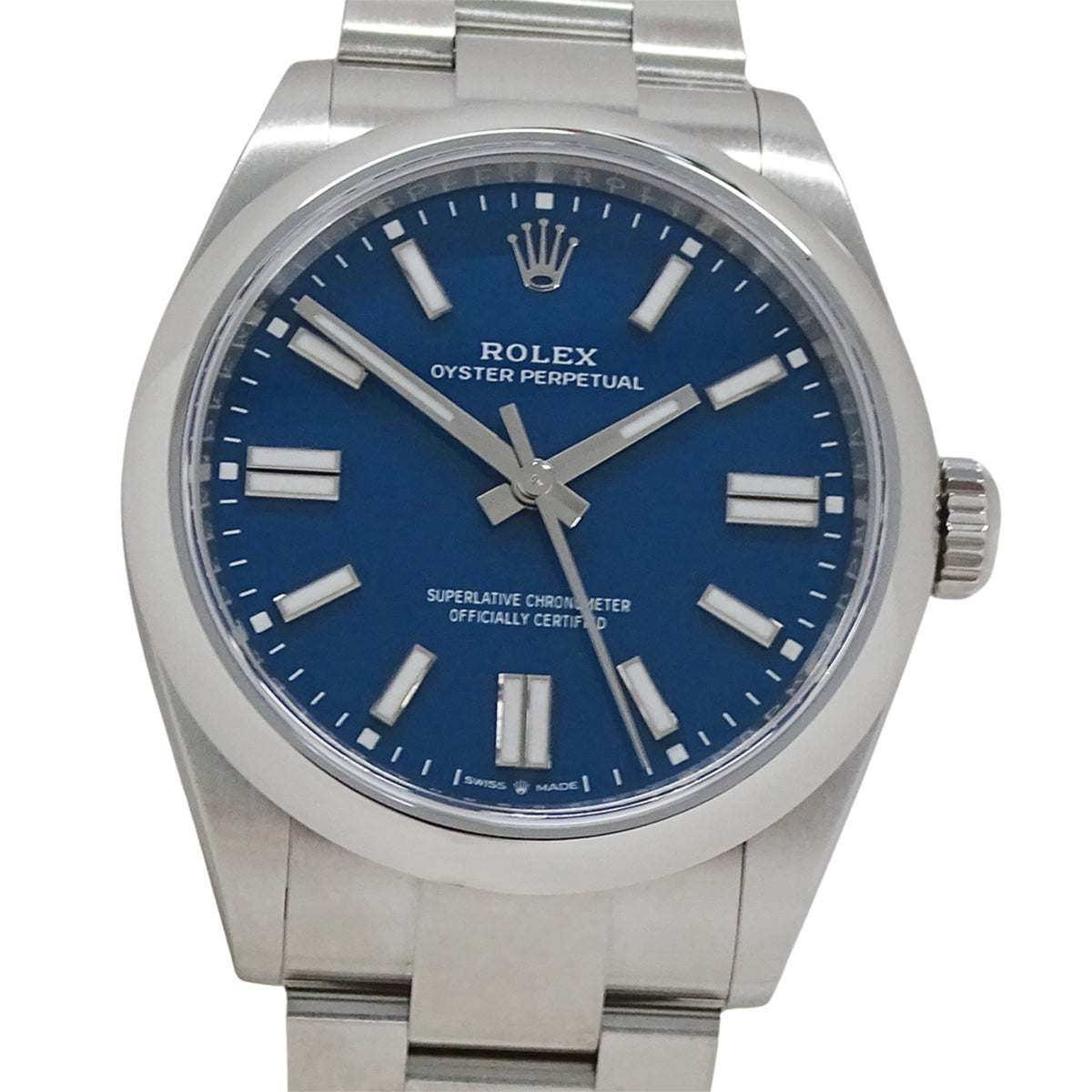 Rolex Oyster Perpetual 41 134300 Blue Dial 41mm Watch