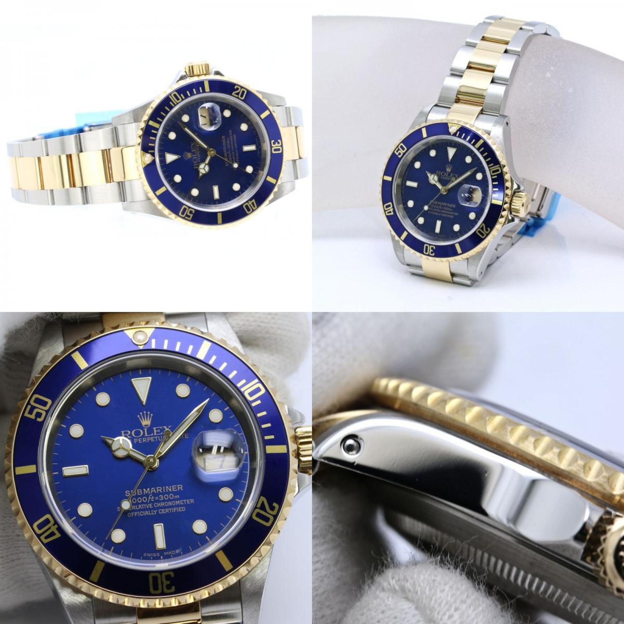 ROLEX Submariner Date Blue 16613LB 40546