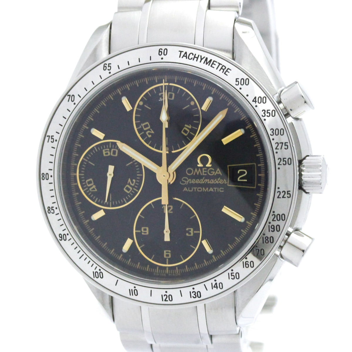 Omega Speedmaster 3513.54 Black Dial 39mm Watch