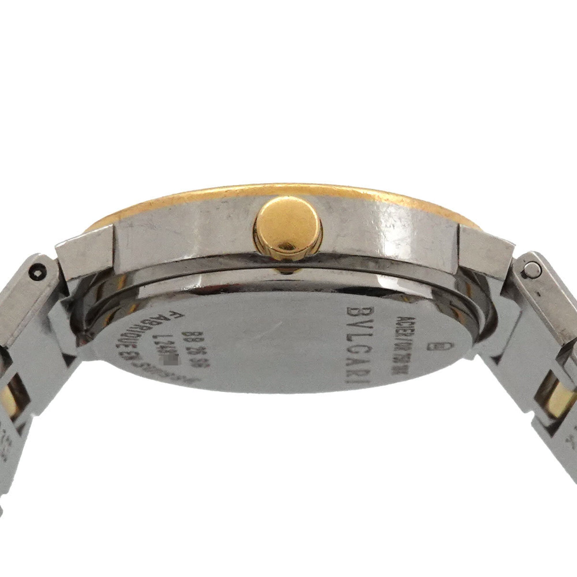 Bvlgari BB26SG Schwarz Zifferblatt 26 mm Uhr
