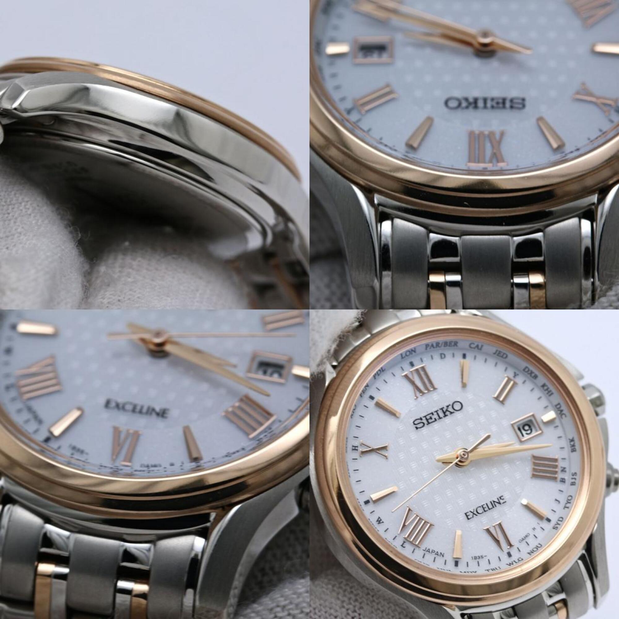 SEIKO Dolce & Exceline SWCW162 1B35-0AE0 Titanium dameshorloge /40417