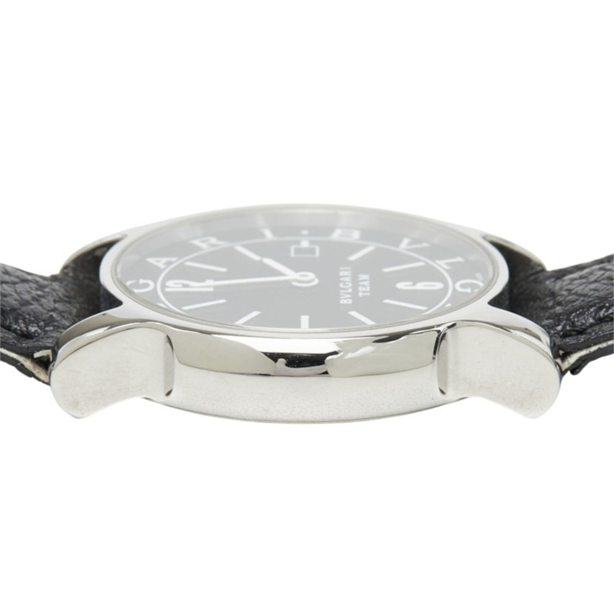 Bulgari Solotempo ST29S Schwarz Zifferblatt 29 mm Uhr