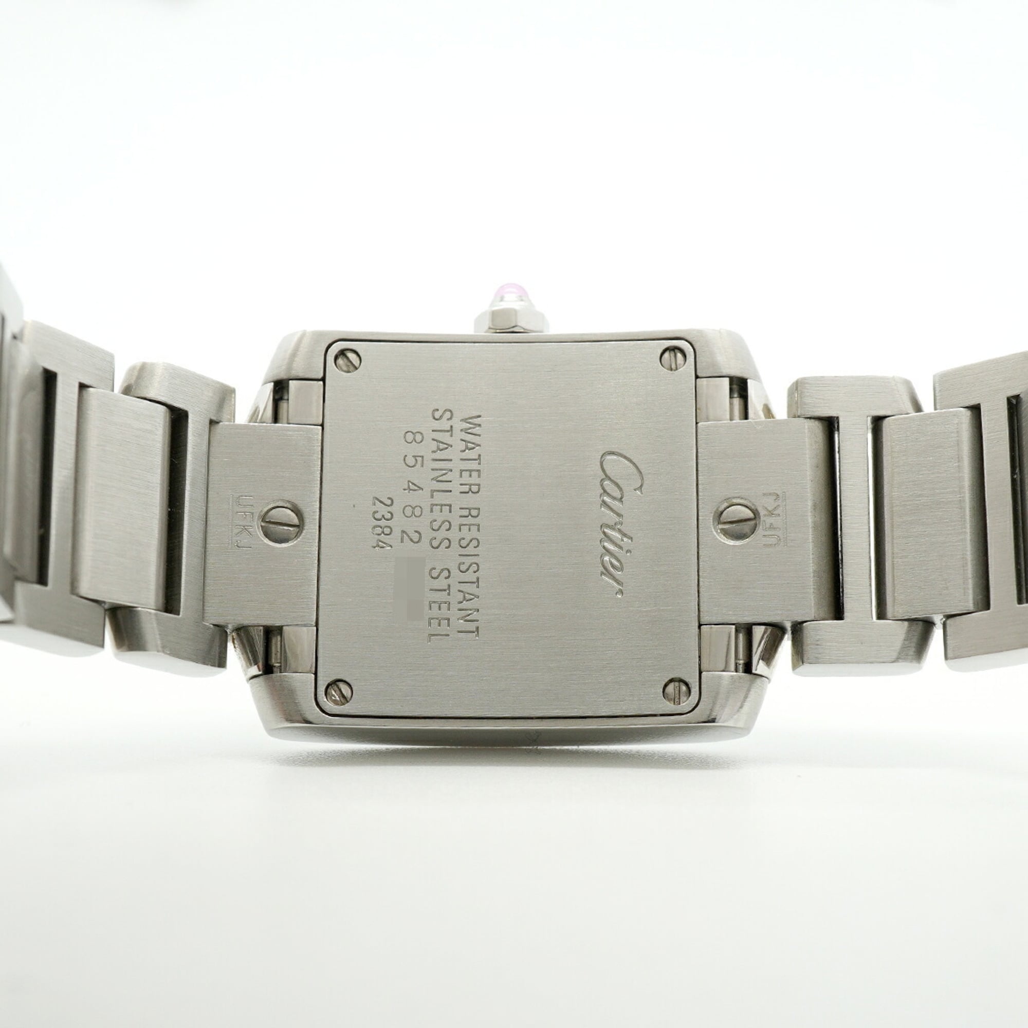 Cartier Tank W51028Q3 Pink Dial 20mm Watch