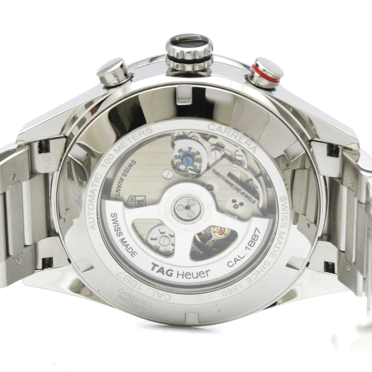 TAG Heuer Carrera CAR2A10 Black Dial 43mm Watch