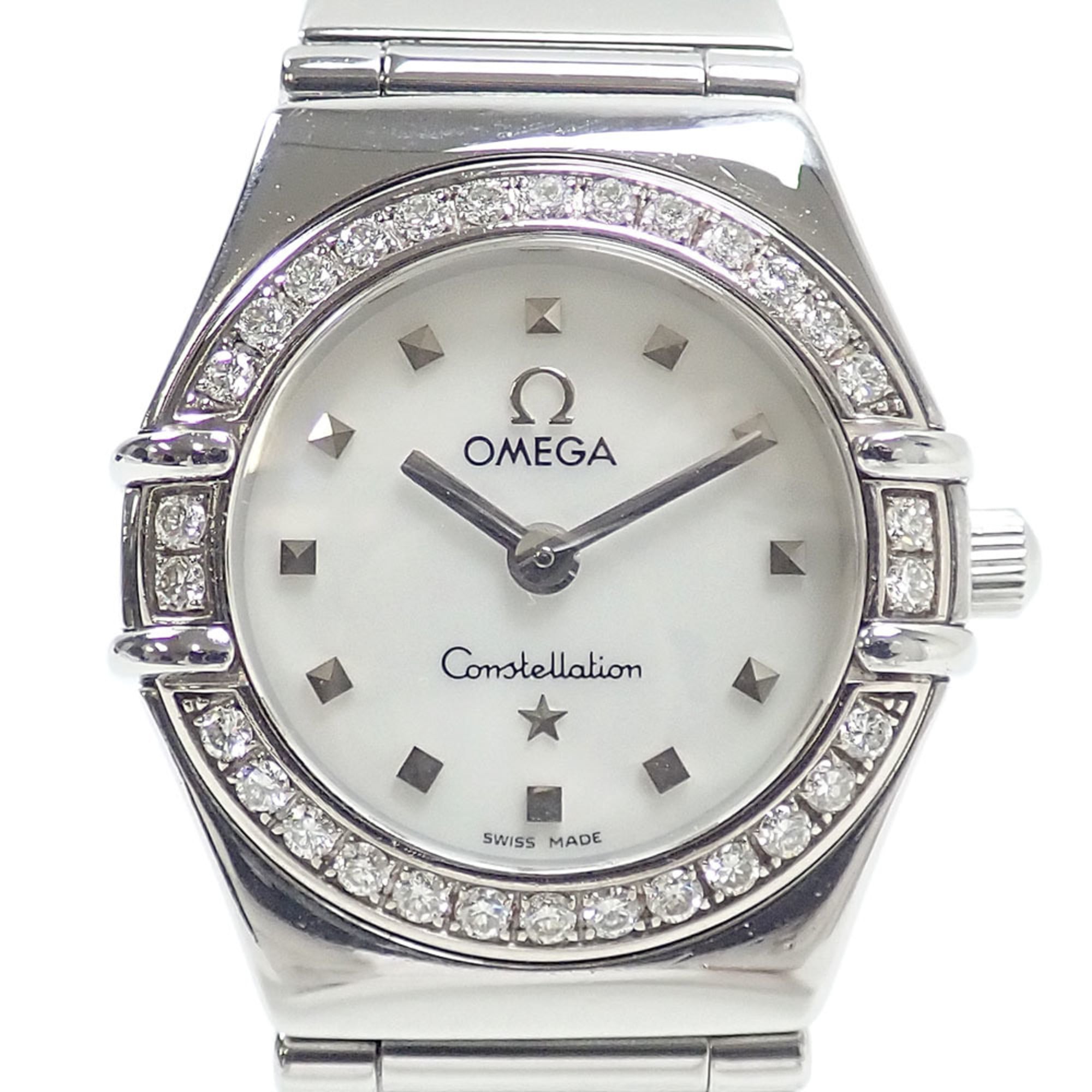 Omega Constellation Mini My Choice Ladies Quartz Stainless Steel 1465.71 Battery-Powered