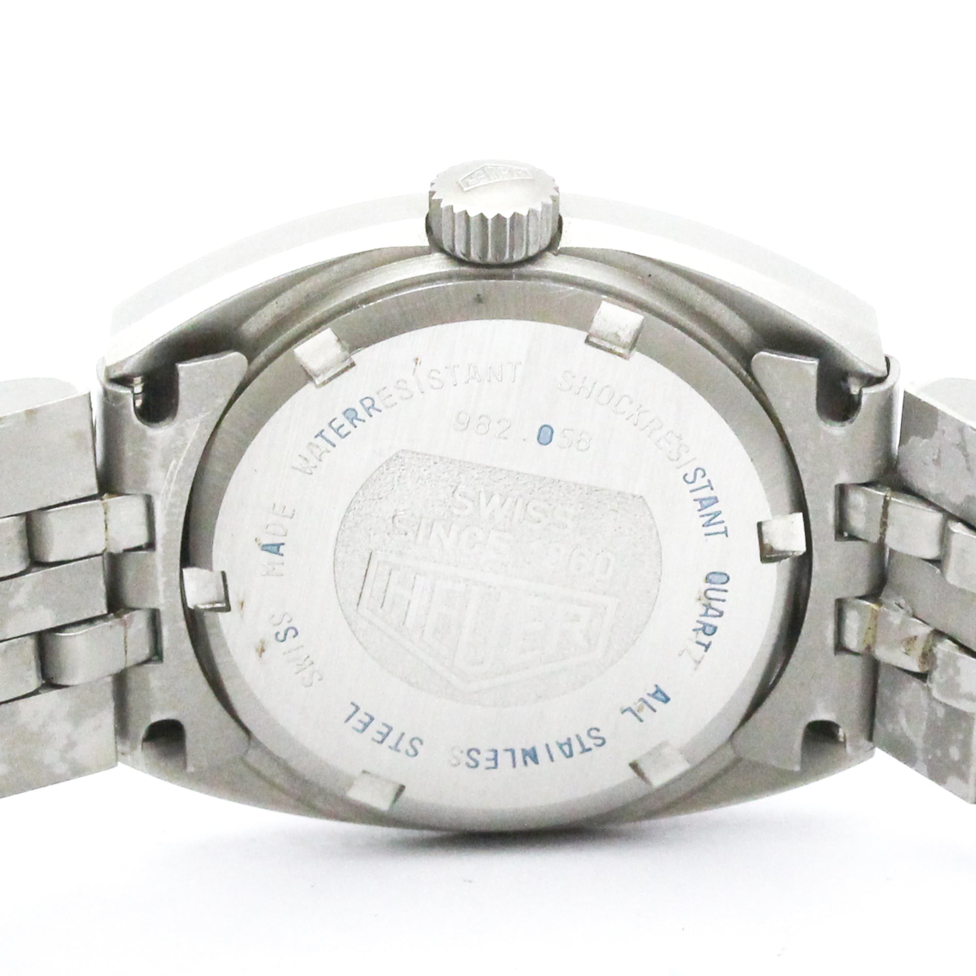 Montre TAG Heuer Professional 982058, cadran argenté, 27 mm