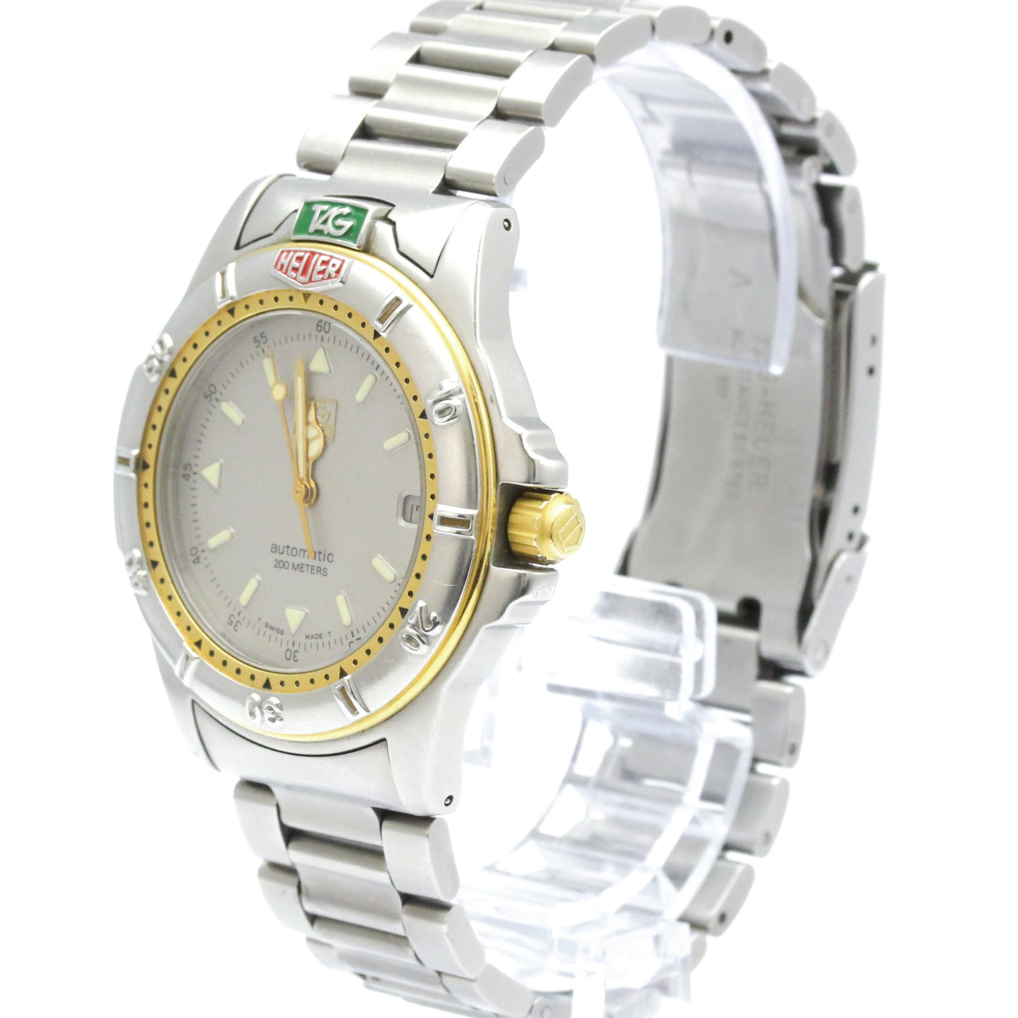 TAG HEUER Professional 4000 Stainless Steel Automatic Mens Watch 695.706