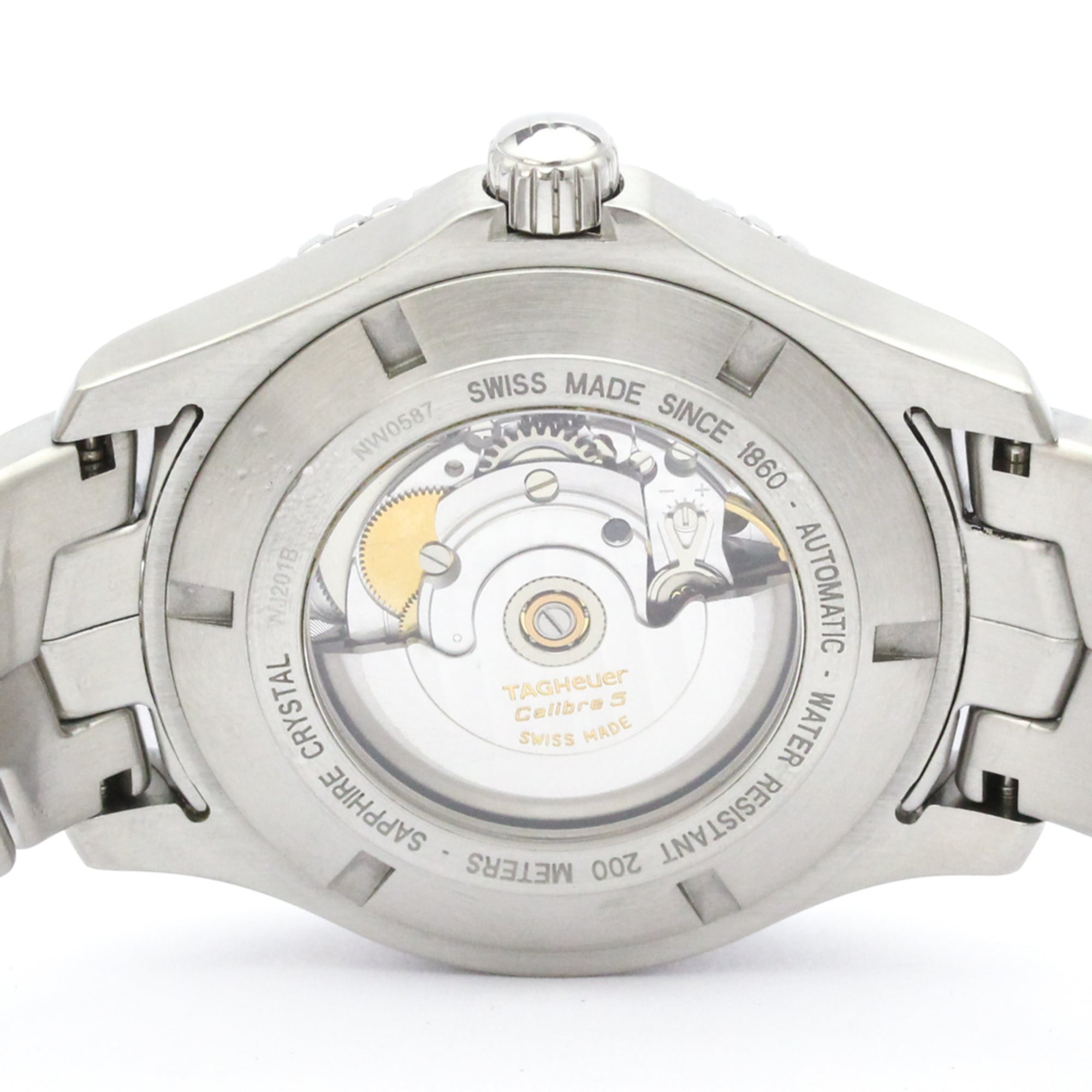 TAG HEUER Link Calibre 5 stalen automatisch herenhorloge WJ201B