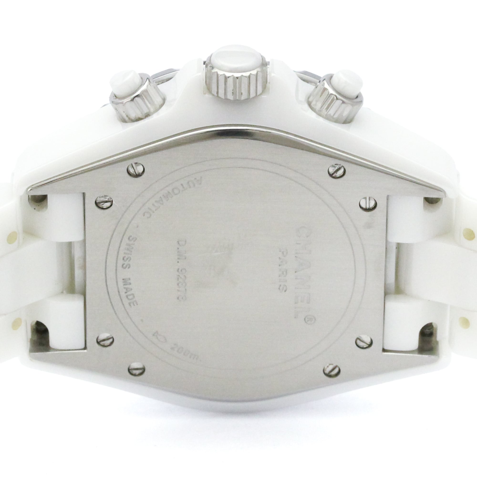 CHANEL J12 Chronograph Ceramic Automatic Mens H1007